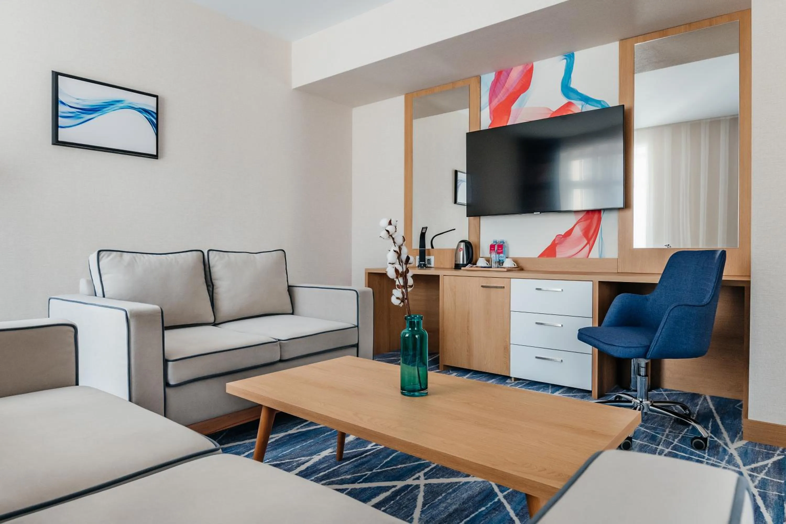 Living room in Ramada by Wyndham Astana