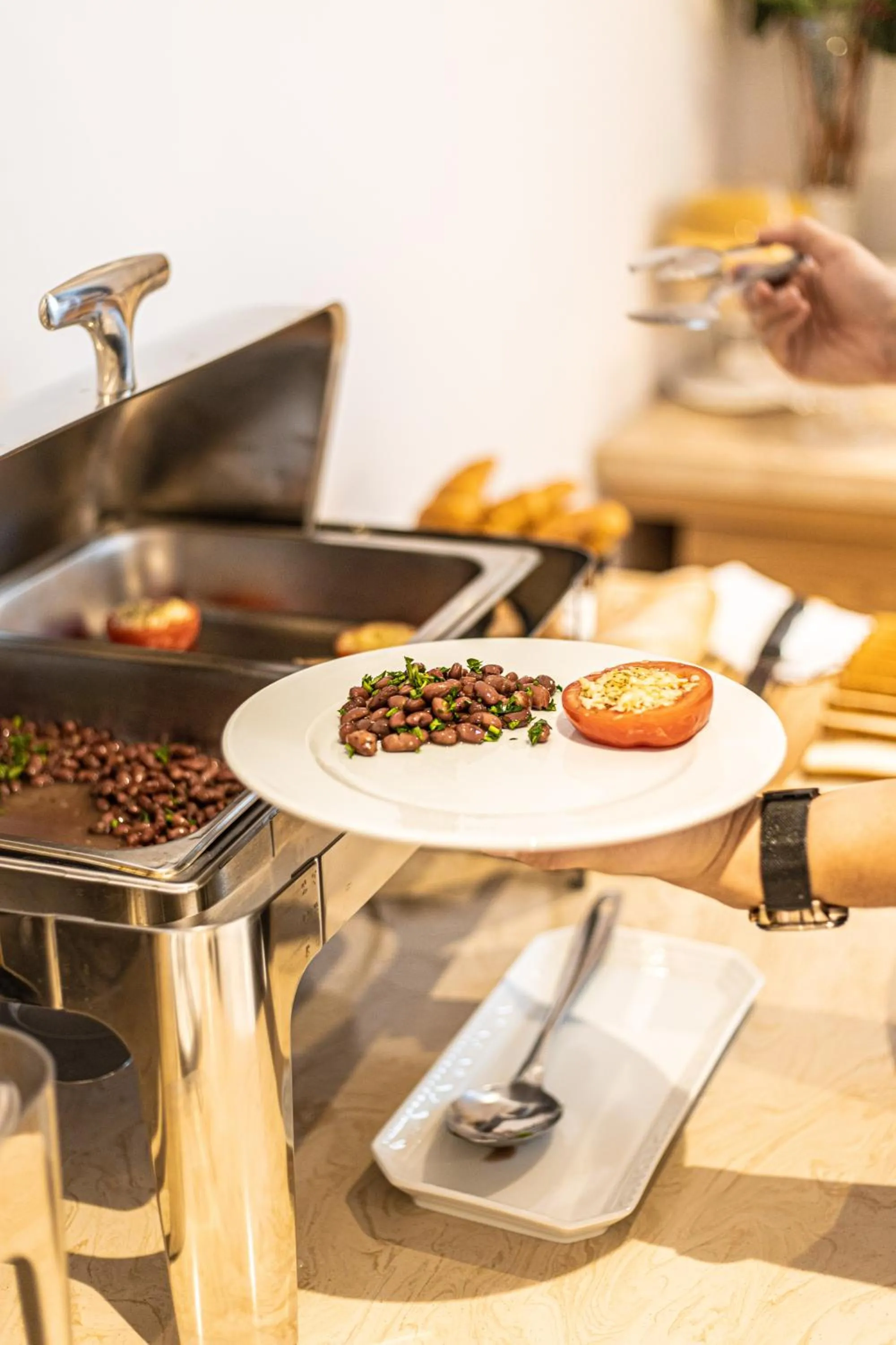 Buffet breakfast in Ramada by Wyndham Astana