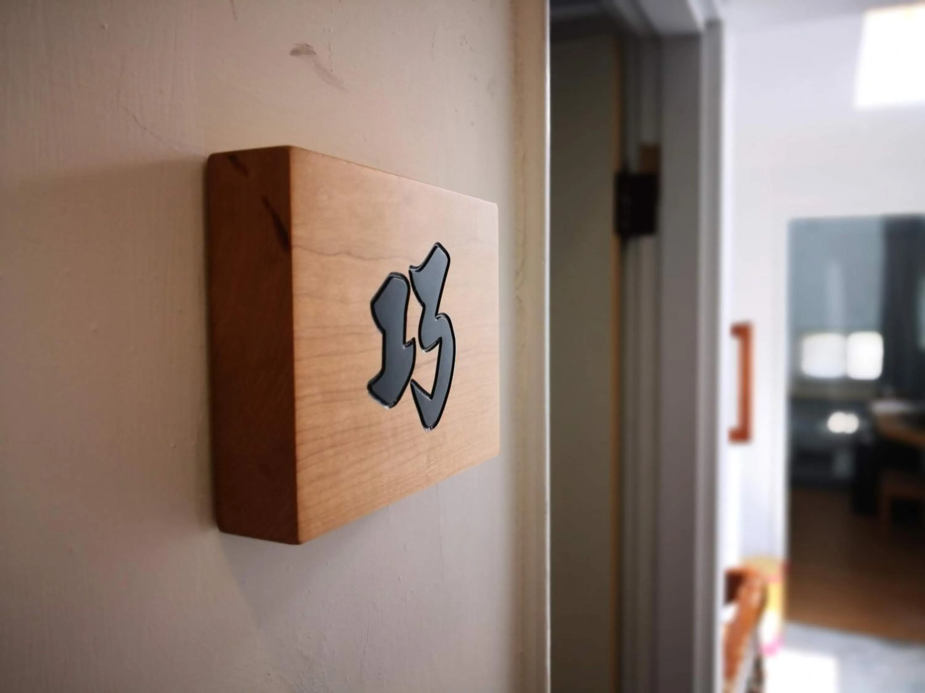 Decorative detail in Honey House Tainan