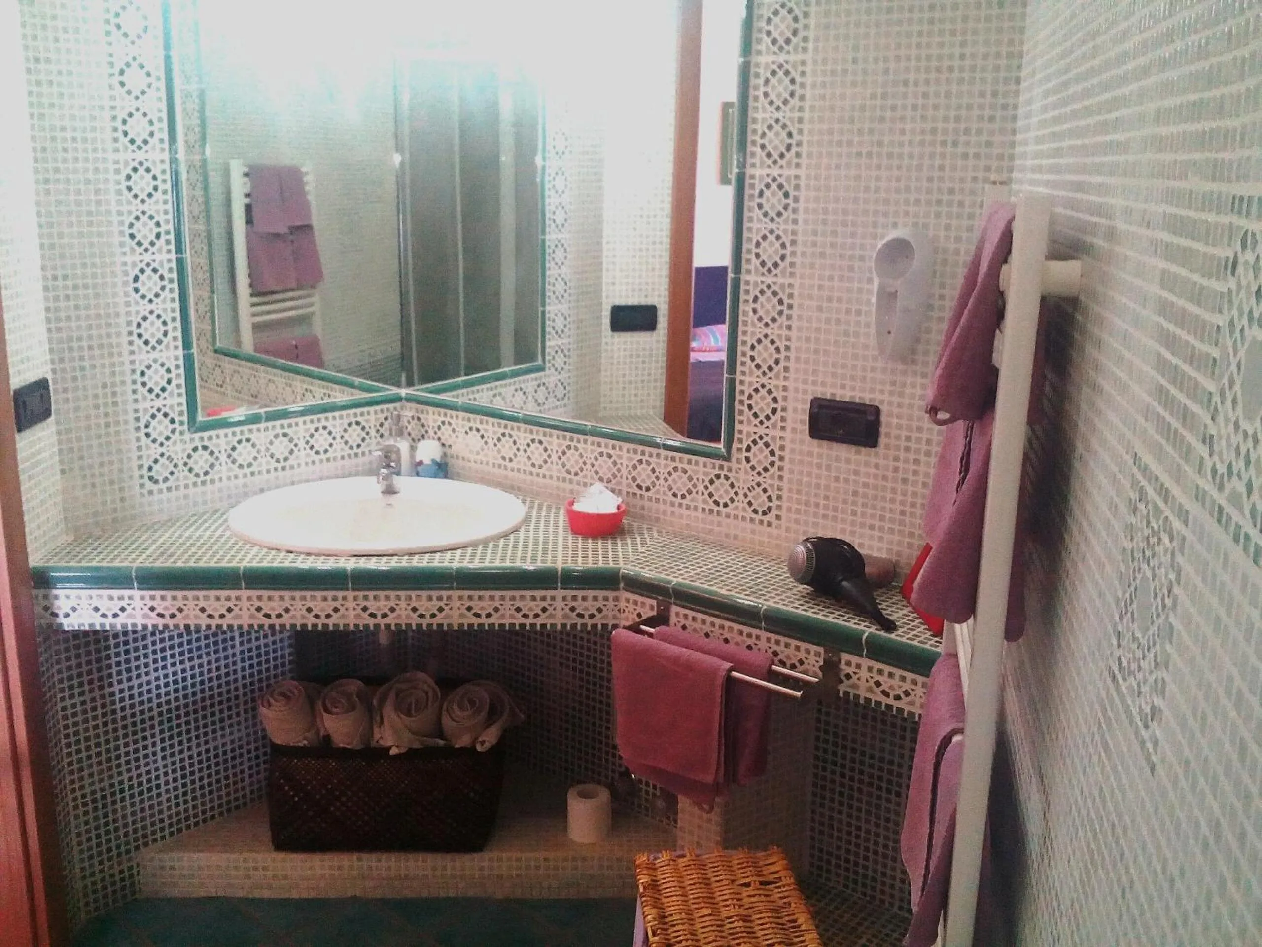 Bathroom in B&B Villa Patrizia