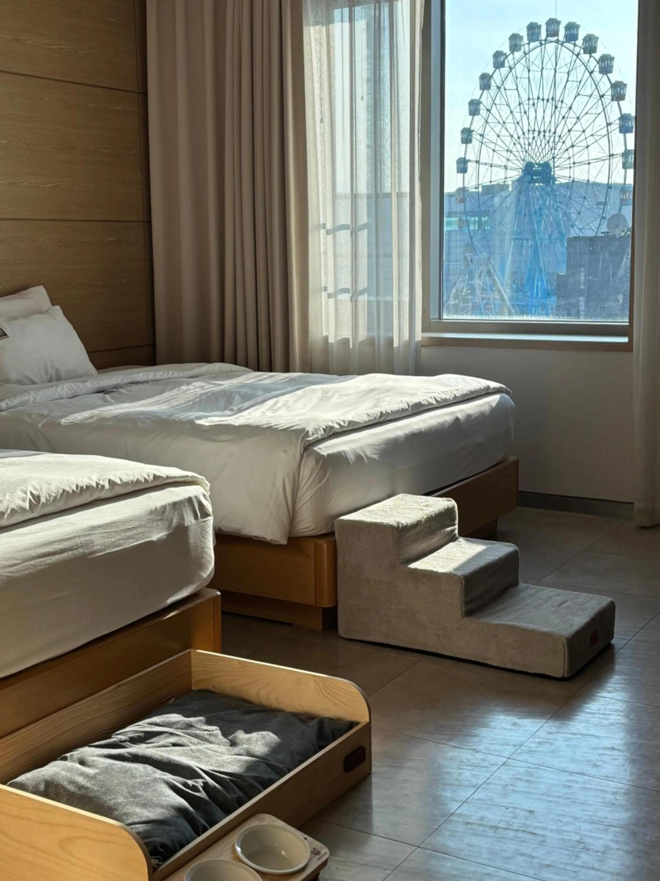 Bed in Benikea The Bliss Hotel