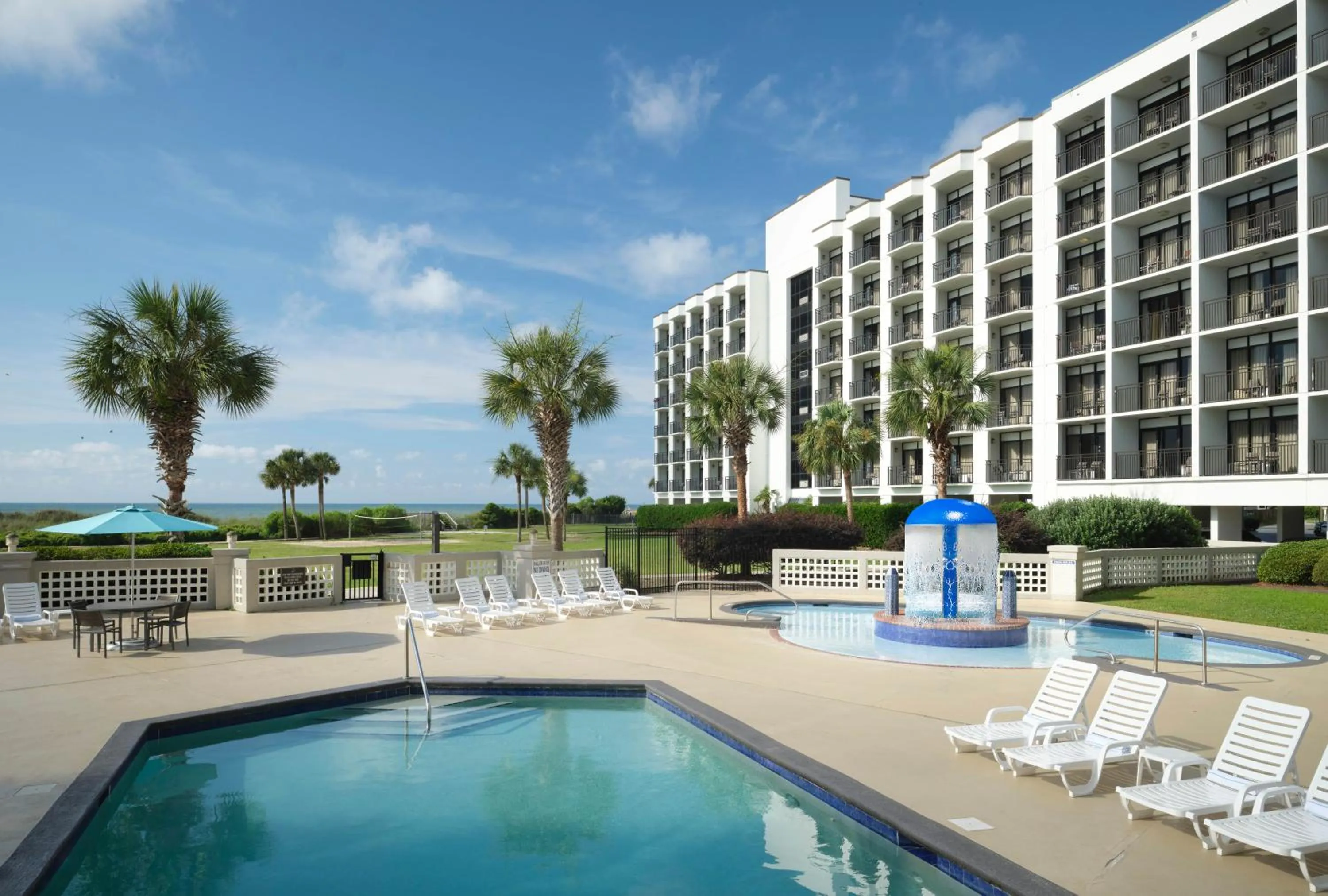 Swimming pool in DoubleTree Resort by Hilton Myrtle Beach Oceanfront