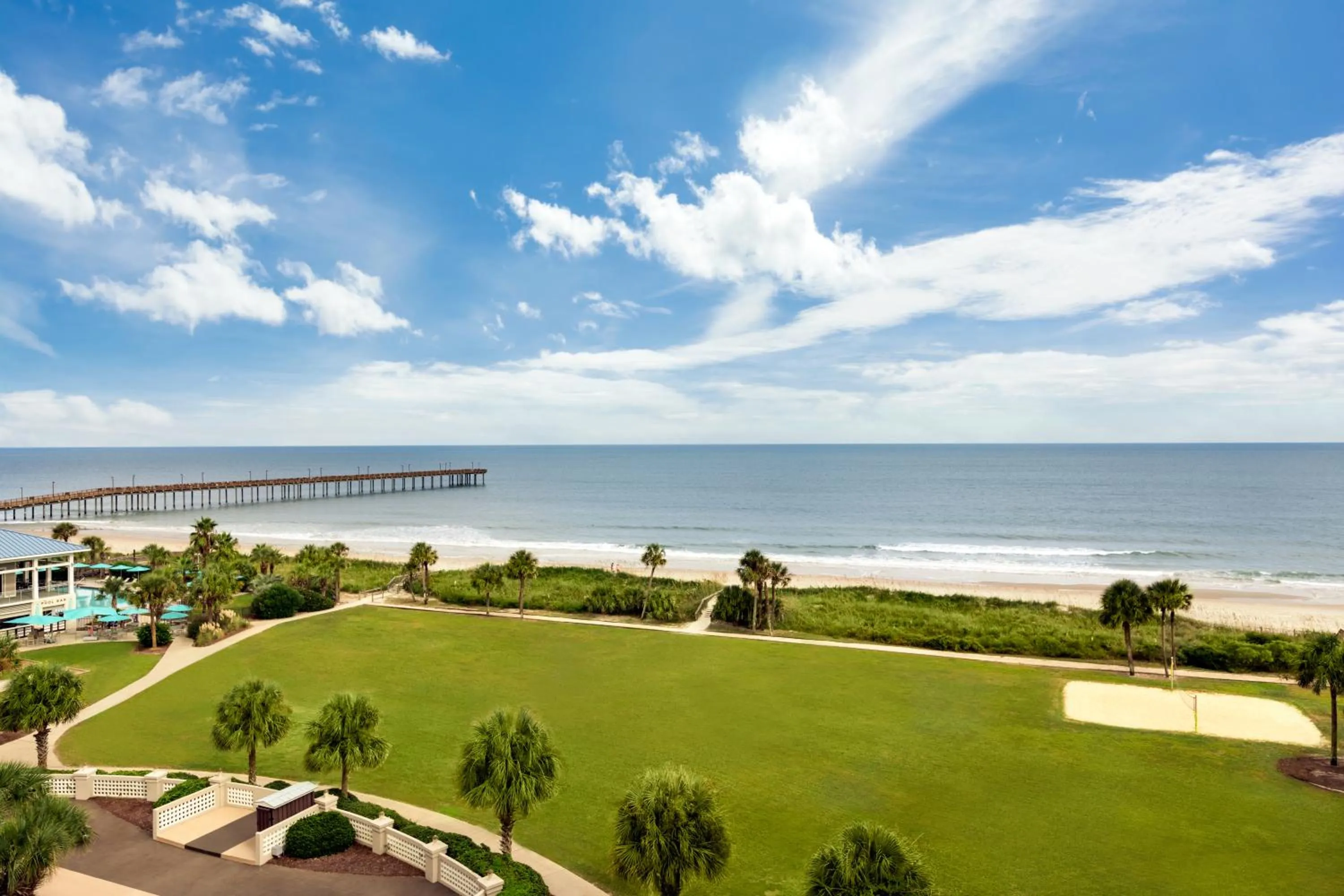 Beach in DoubleTree Resort by Hilton Myrtle Beach Oceanfront