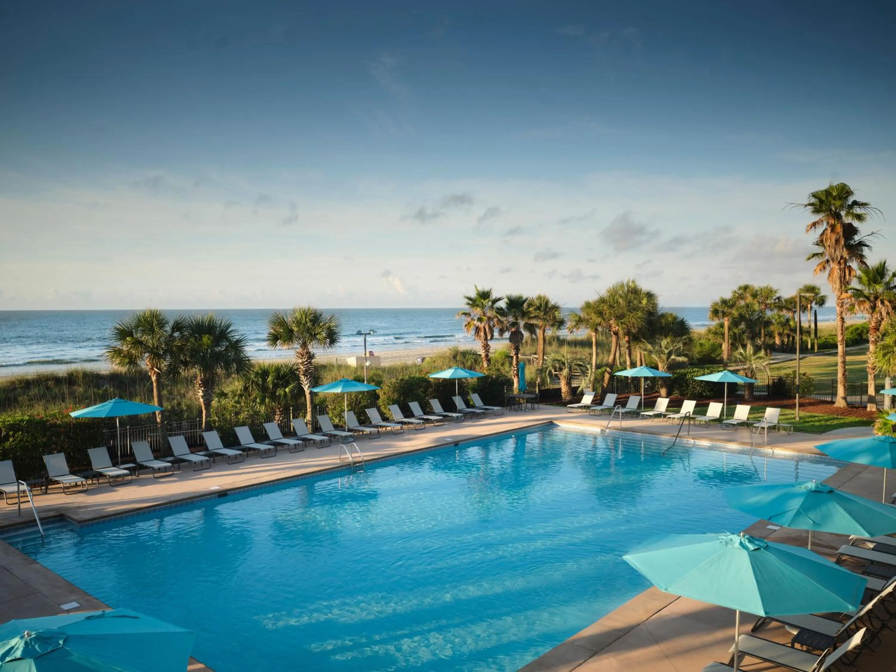Swimming pool in DoubleTree Resort by Hilton Myrtle Beach Oceanfront