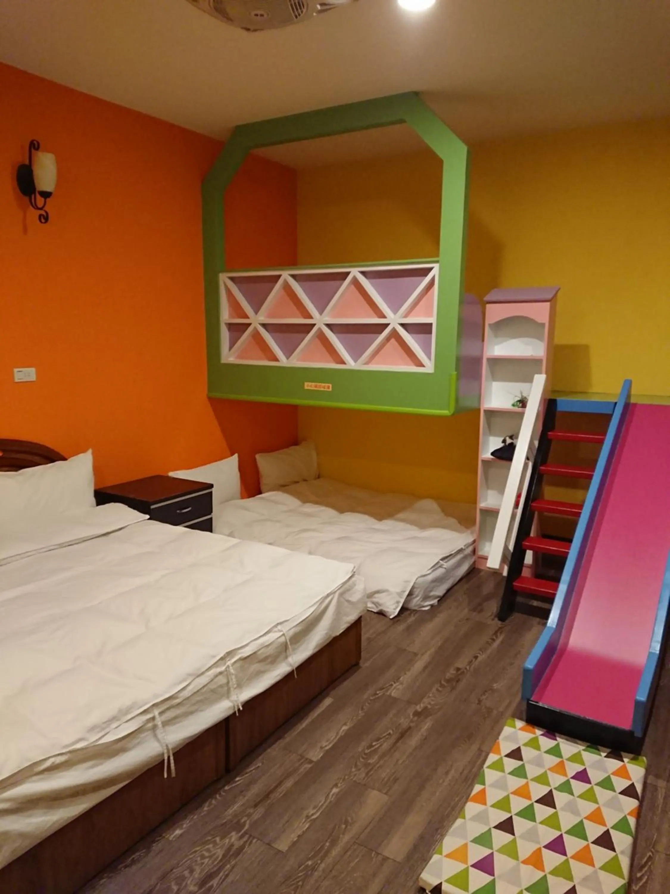 Bed in Sun Moon Flower Homestay