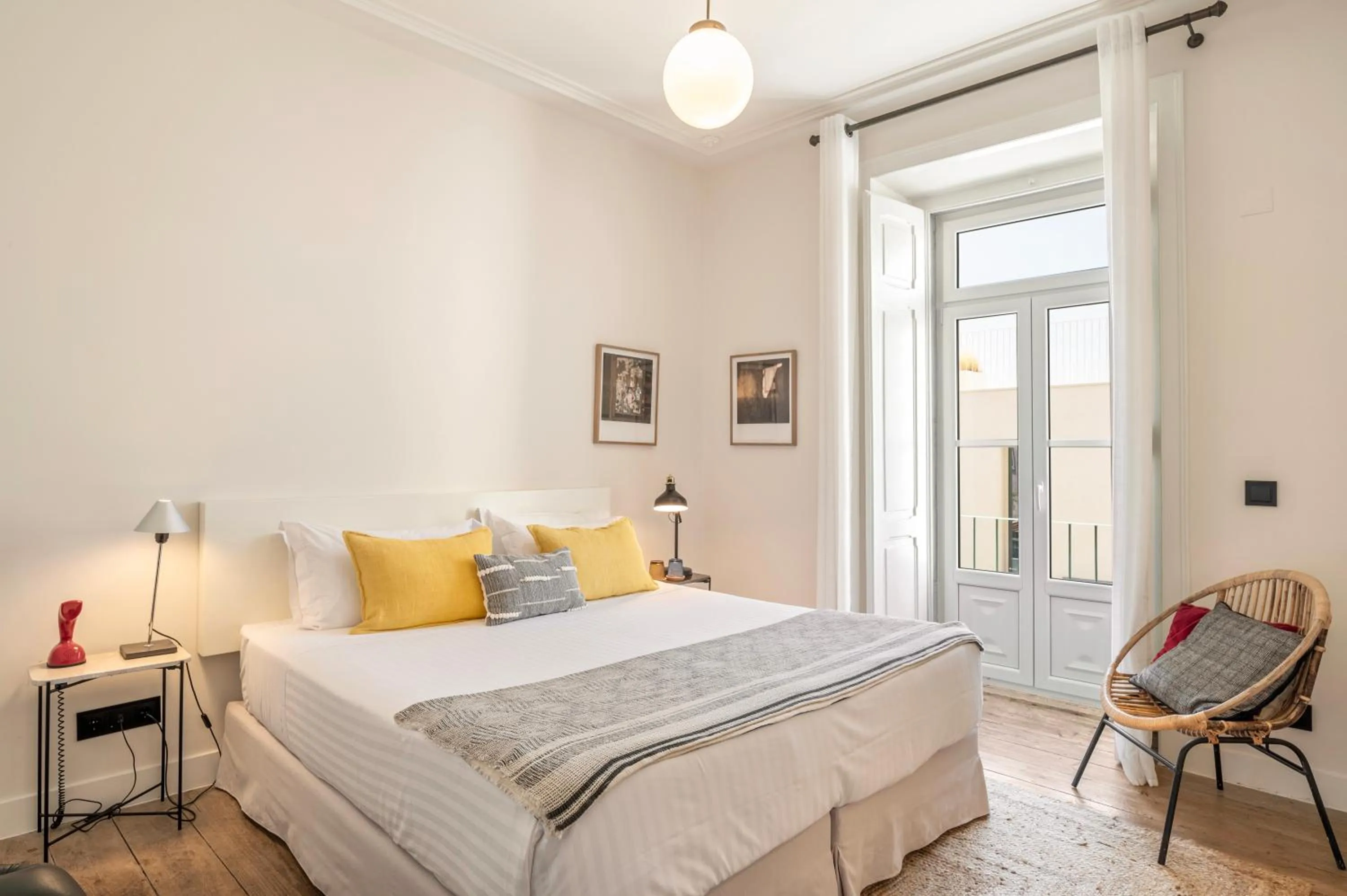 Bedroom, Bed in Casa das Janelas com Vista