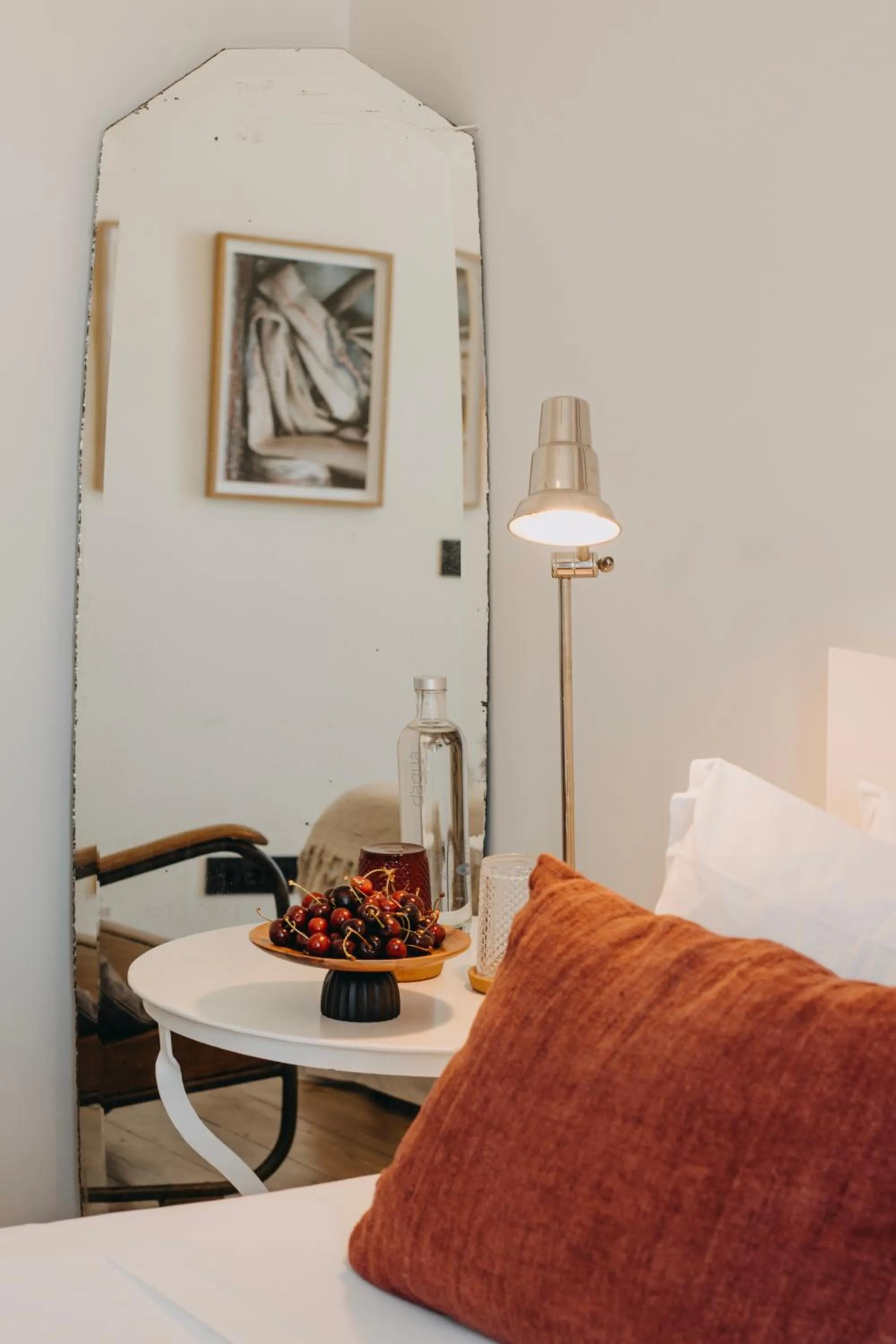 Decorative detail, Bed in Casa das Janelas com Vista