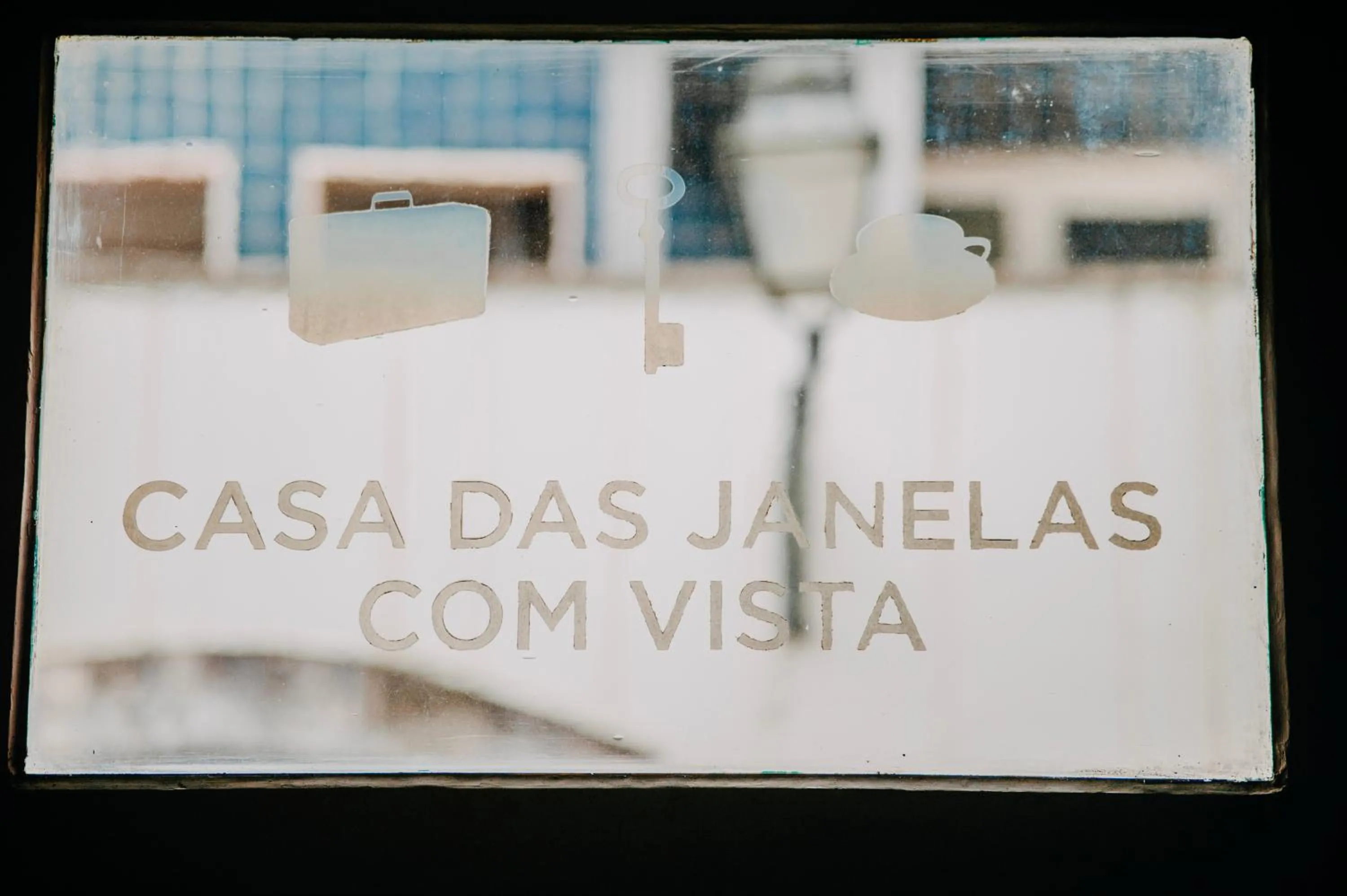 Decorative detail in Casa das Janelas com Vista