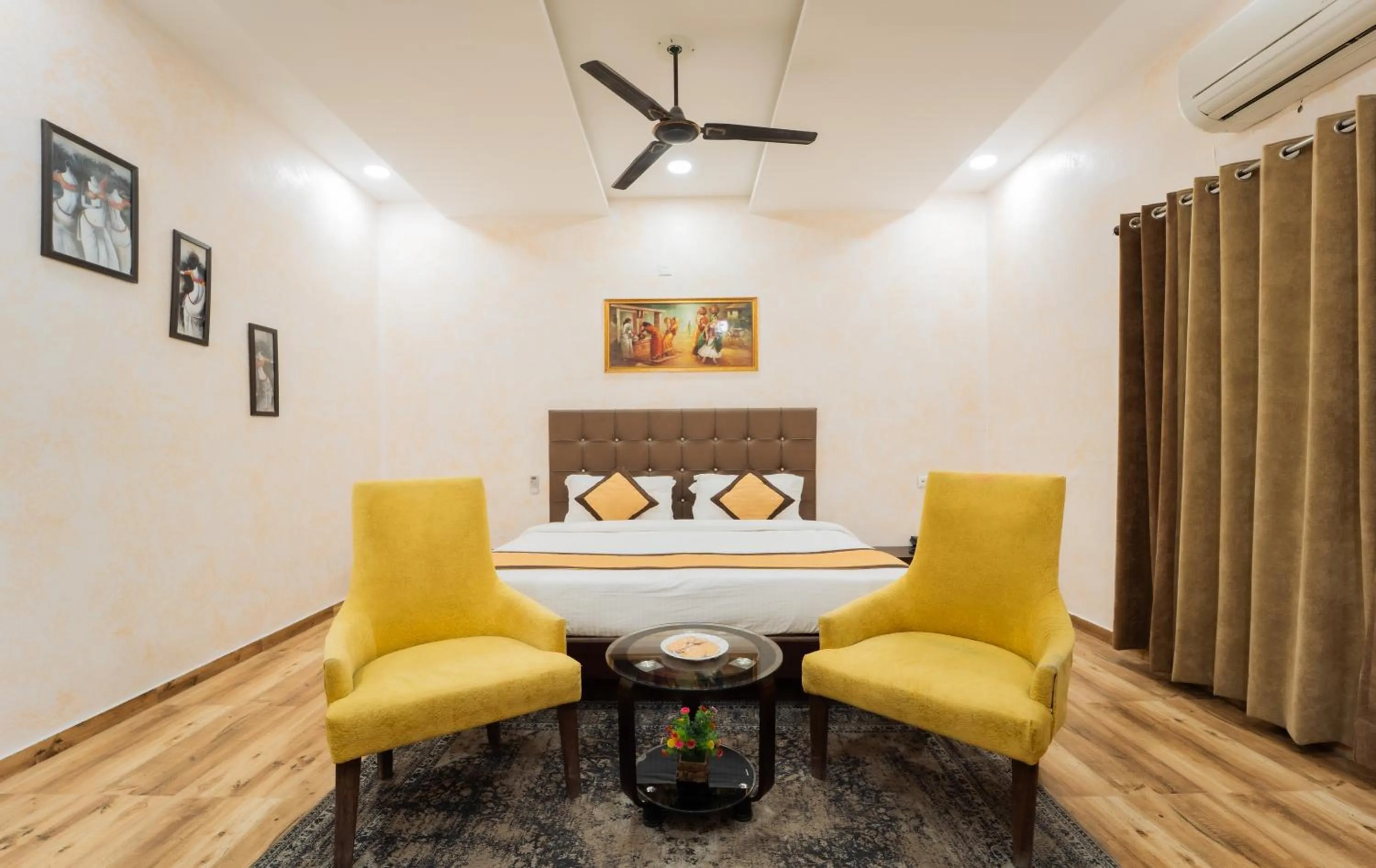 Bed in Thar Exotica Hotel & Resorts In Bikaner