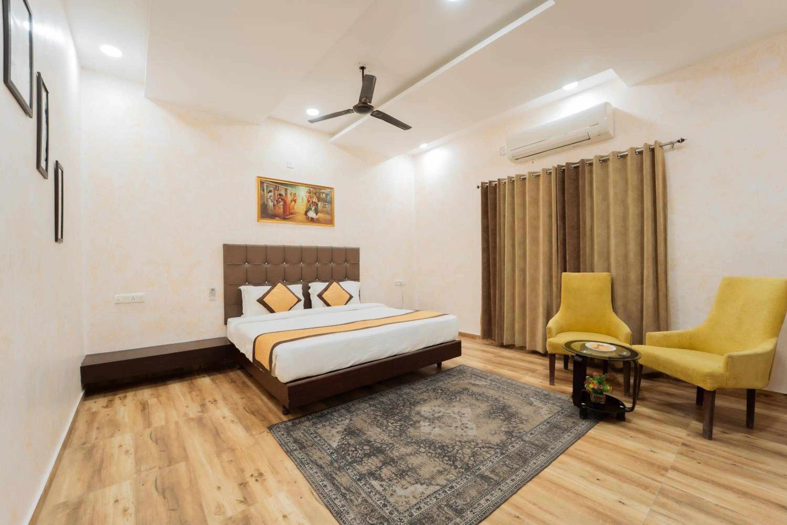 Bed in Thar Exotica Hotel & Resorts In Bikaner
