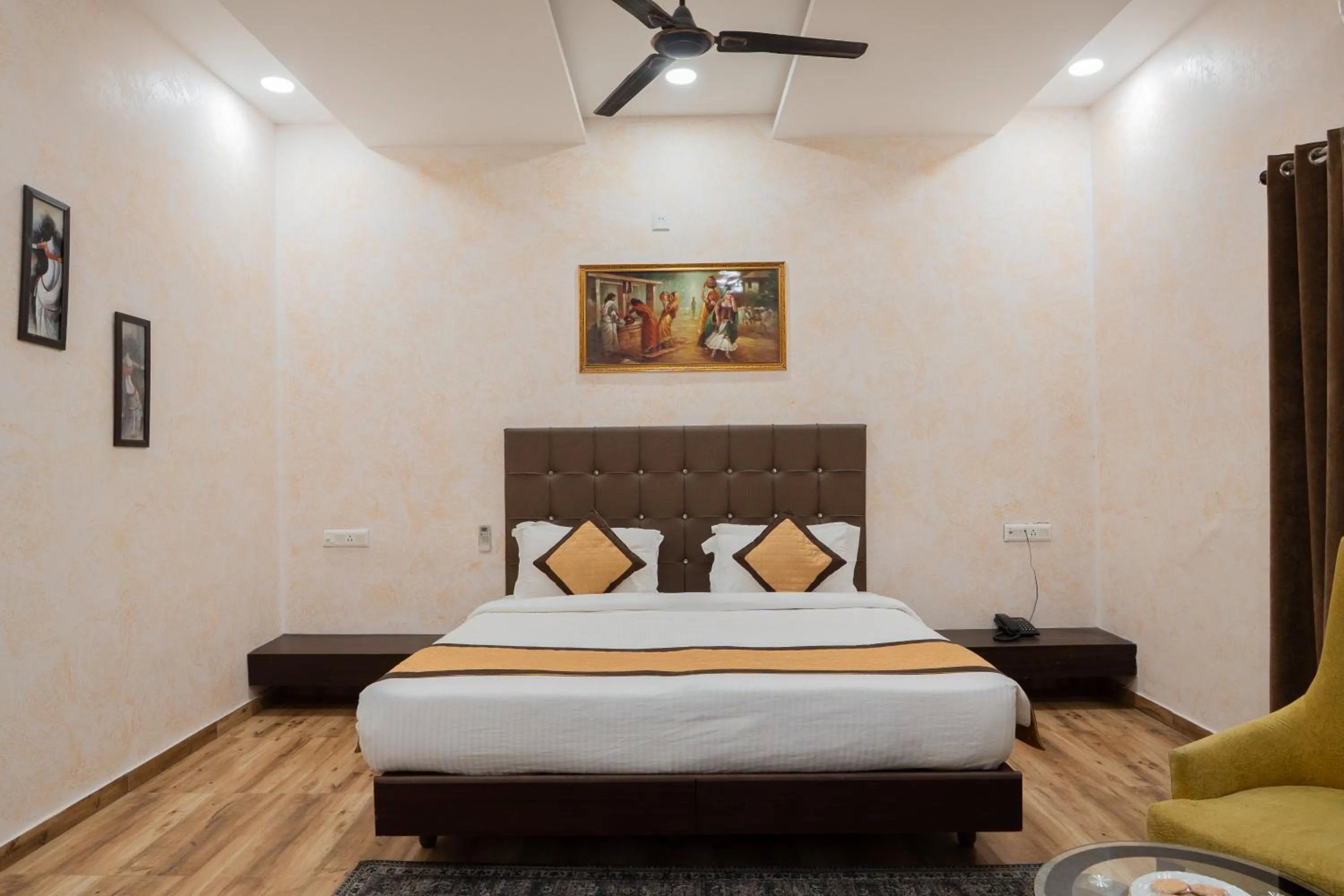 Bed in Thar Exotica Hotel & Resorts In Bikaner