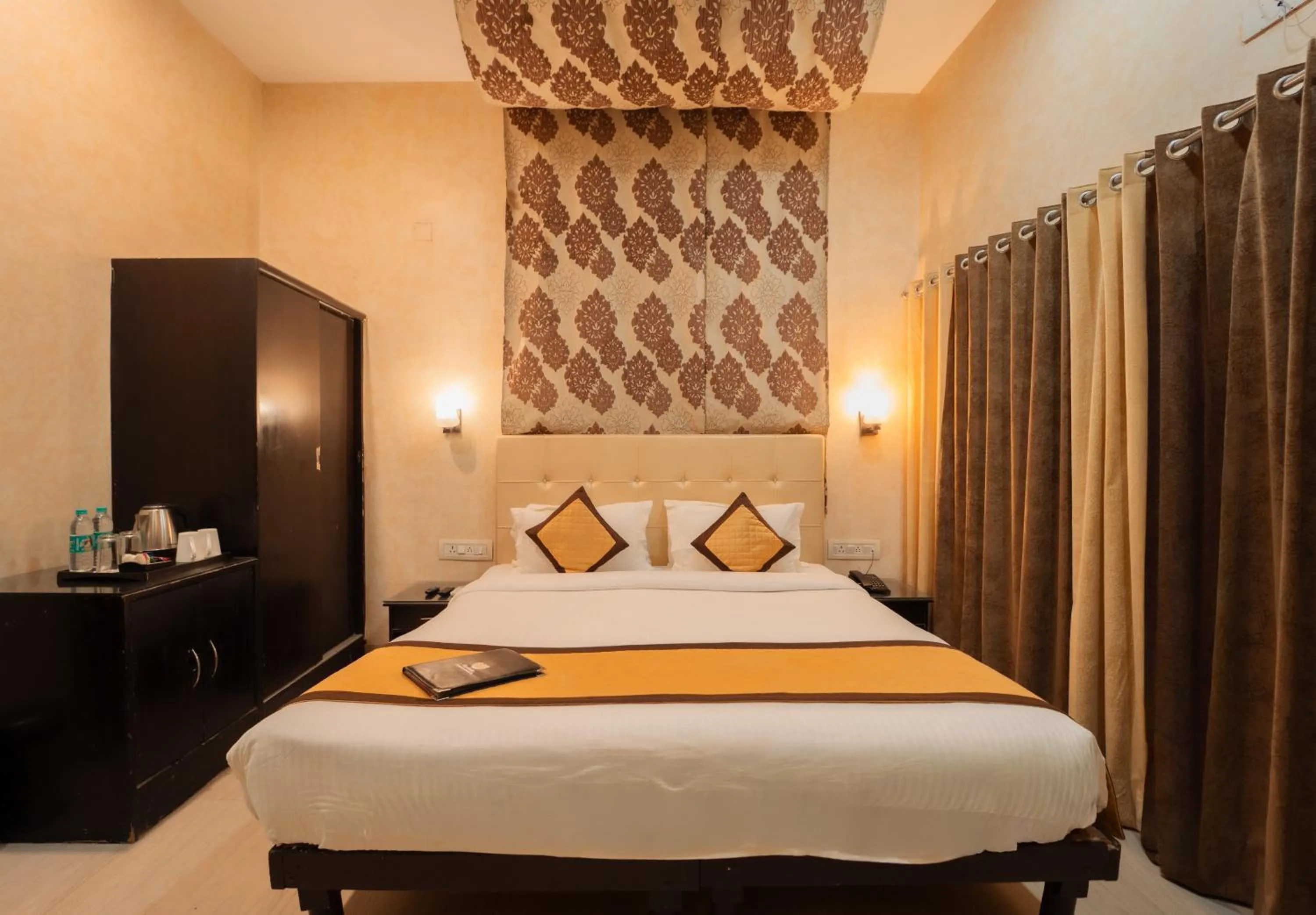 Bed in Thar Exotica Hotel & Resorts In Bikaner