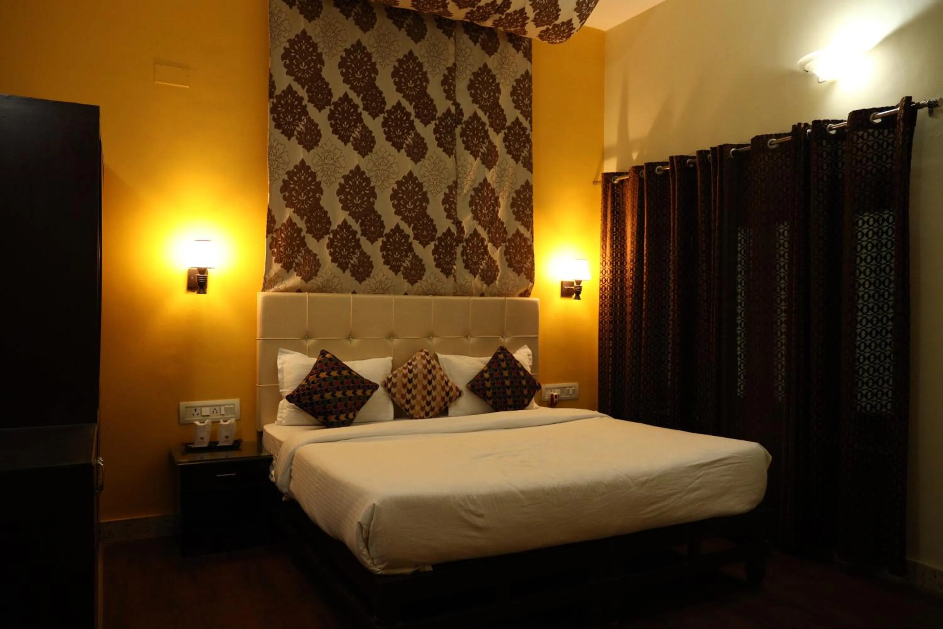 Bed in Thar Exotica Hotel & Resorts In Bikaner