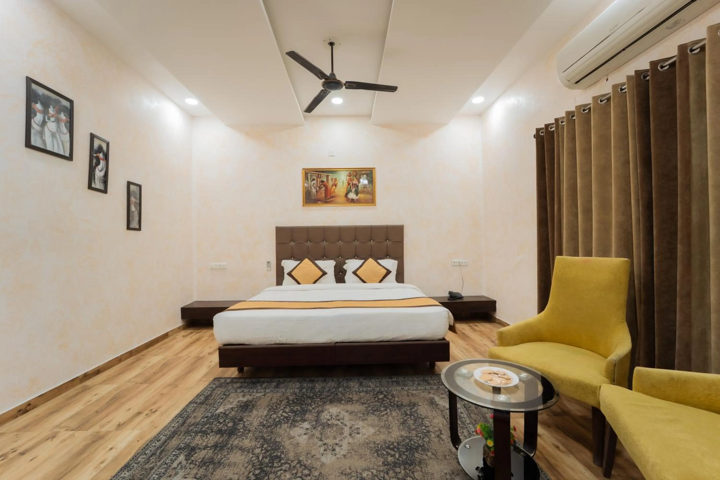 Bed in Thar Exotica Hotel & Resorts In Bikaner