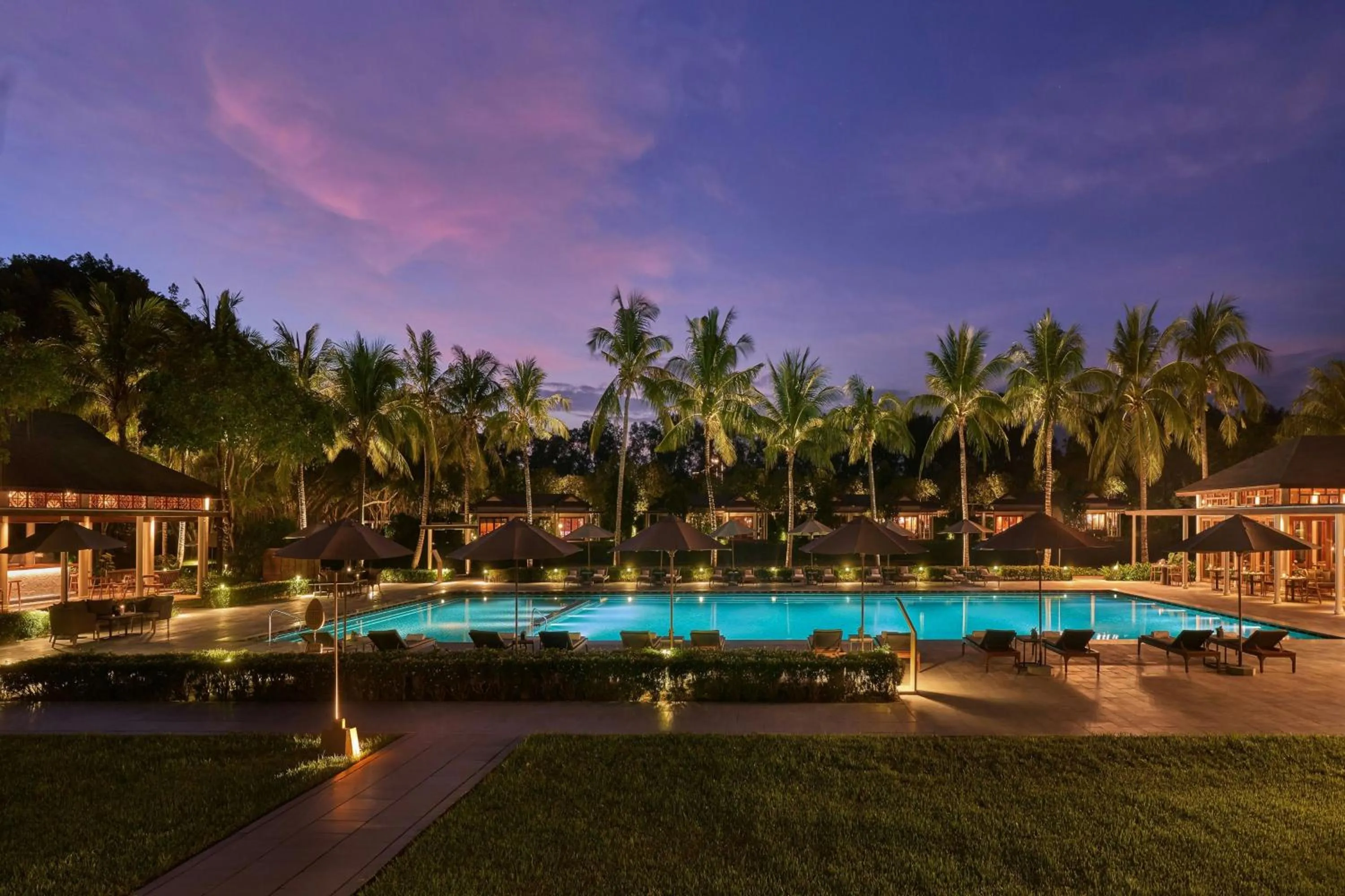 Swimming pool in Legacy Mekong, Can Tho, Autograph Collection