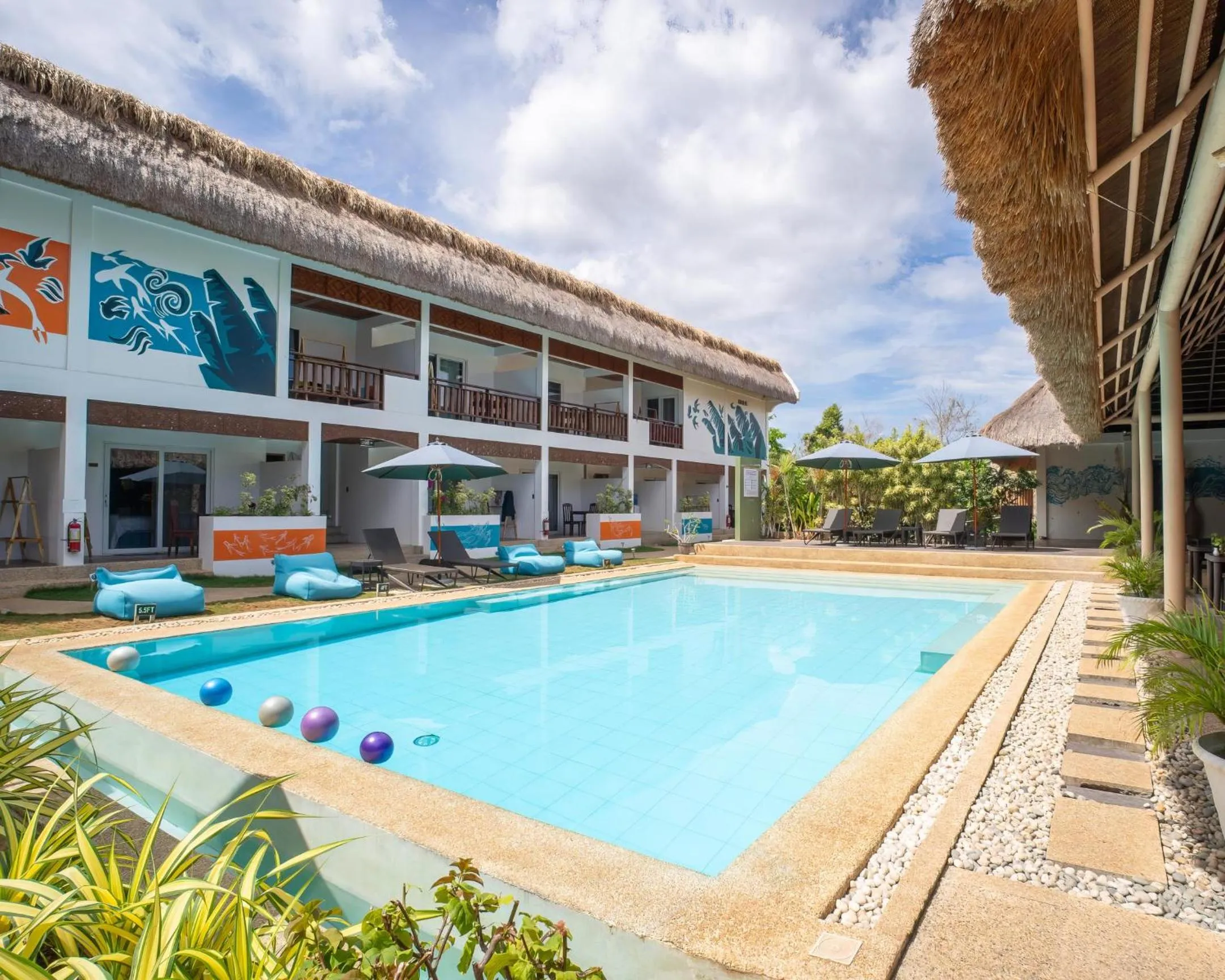 Swimming pool in Amihan Resort