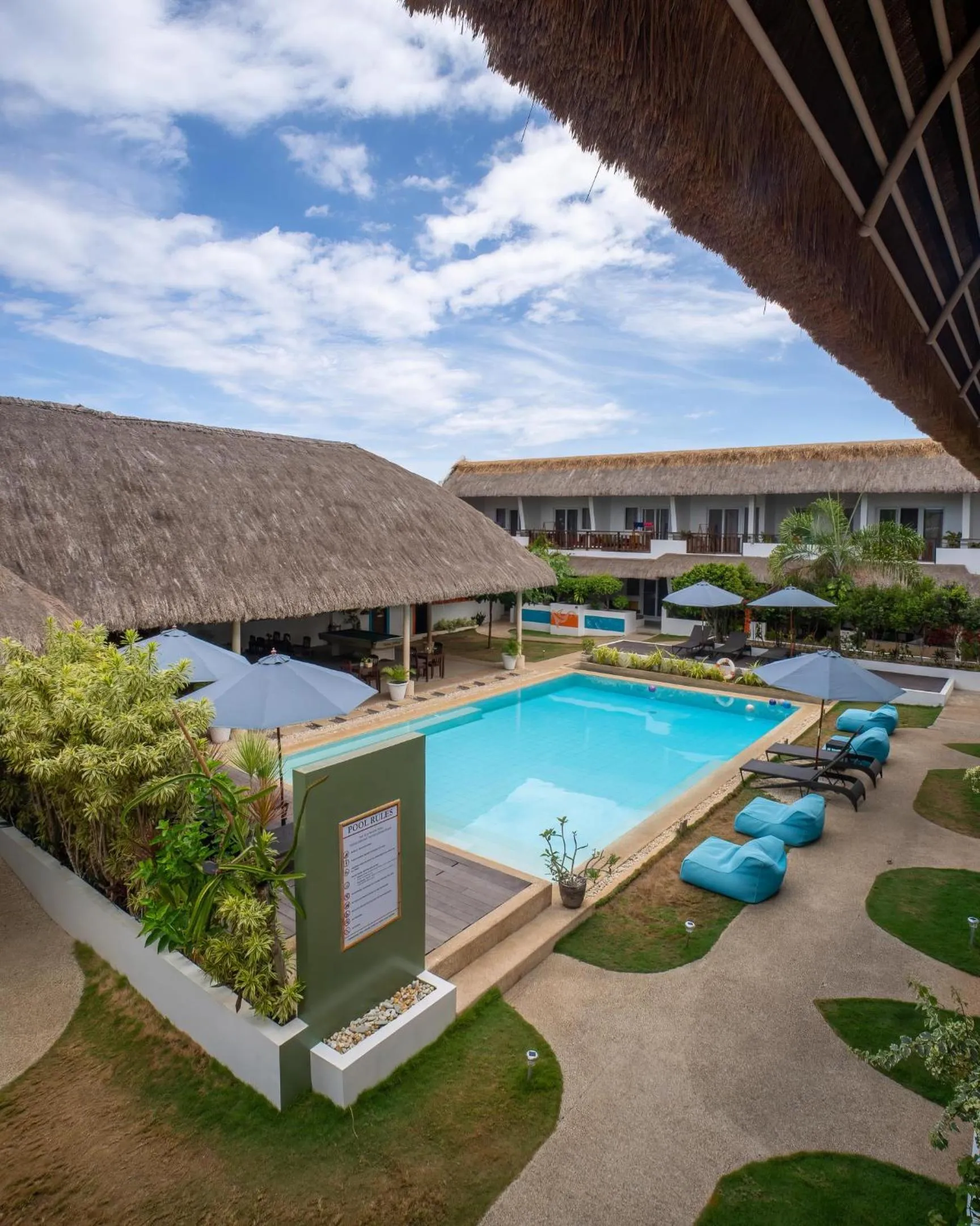 Pool view in Amihan Resort
