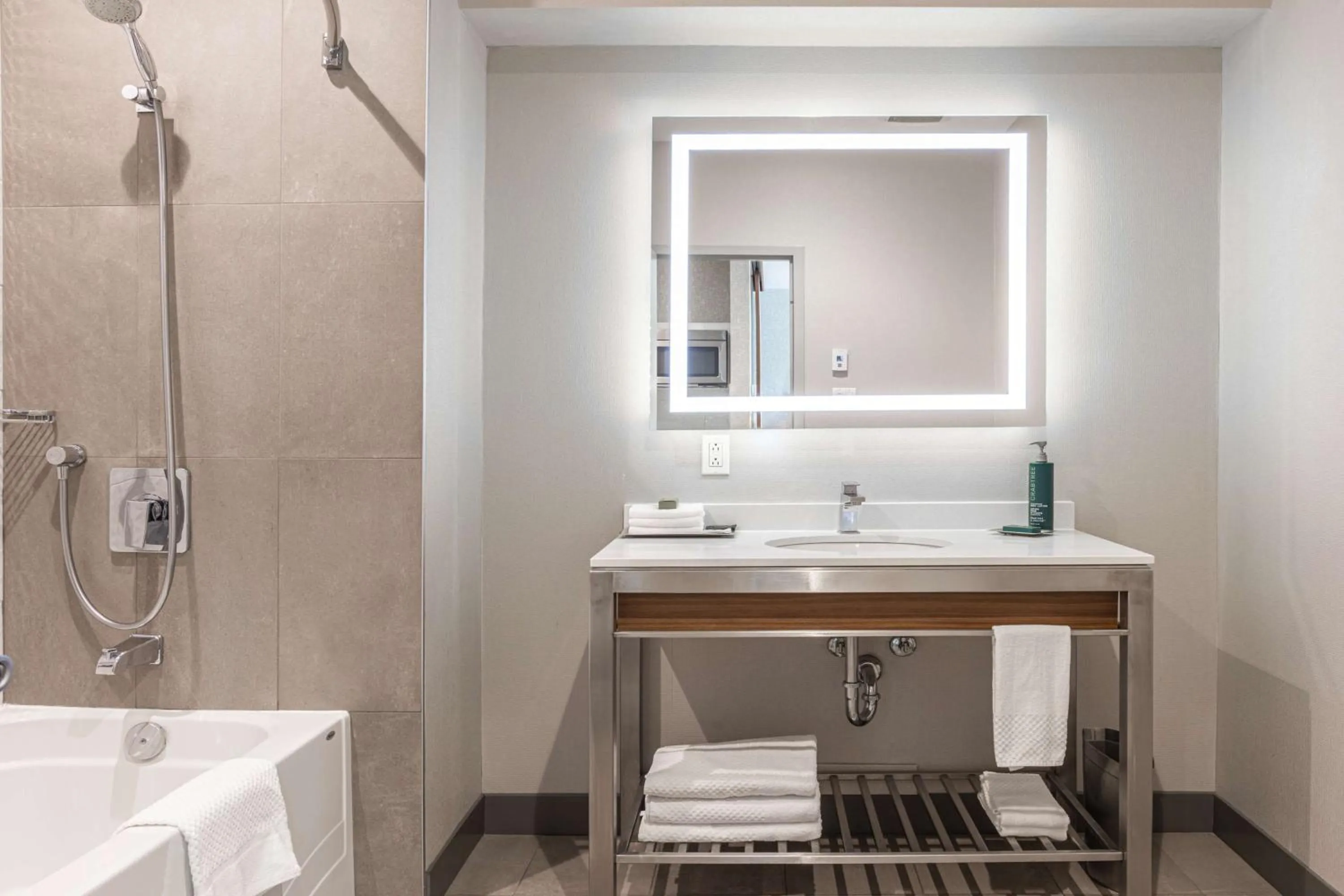 Shower in Hilton Montreal/Laval