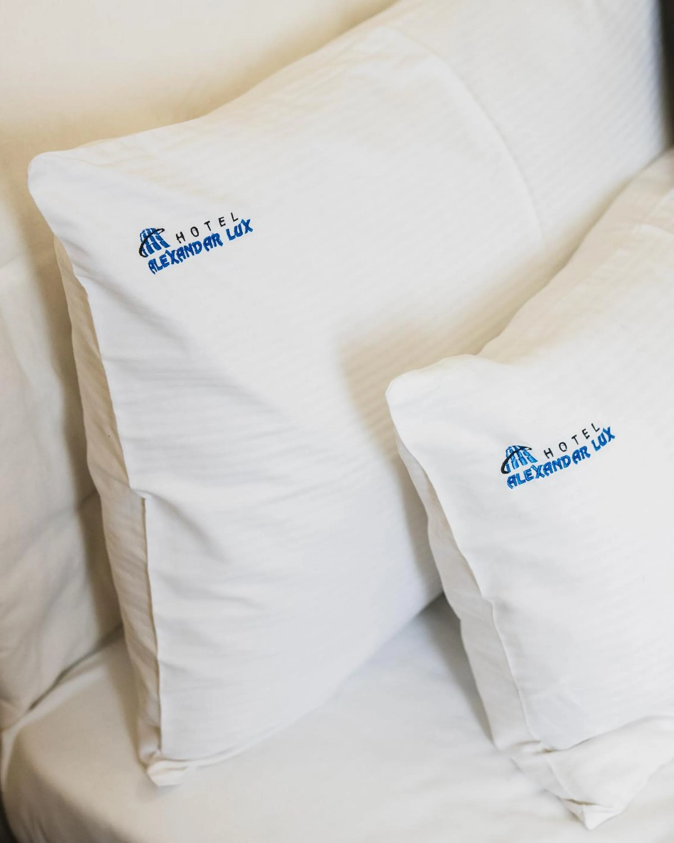 Bed in Hotel Alexandar Lux