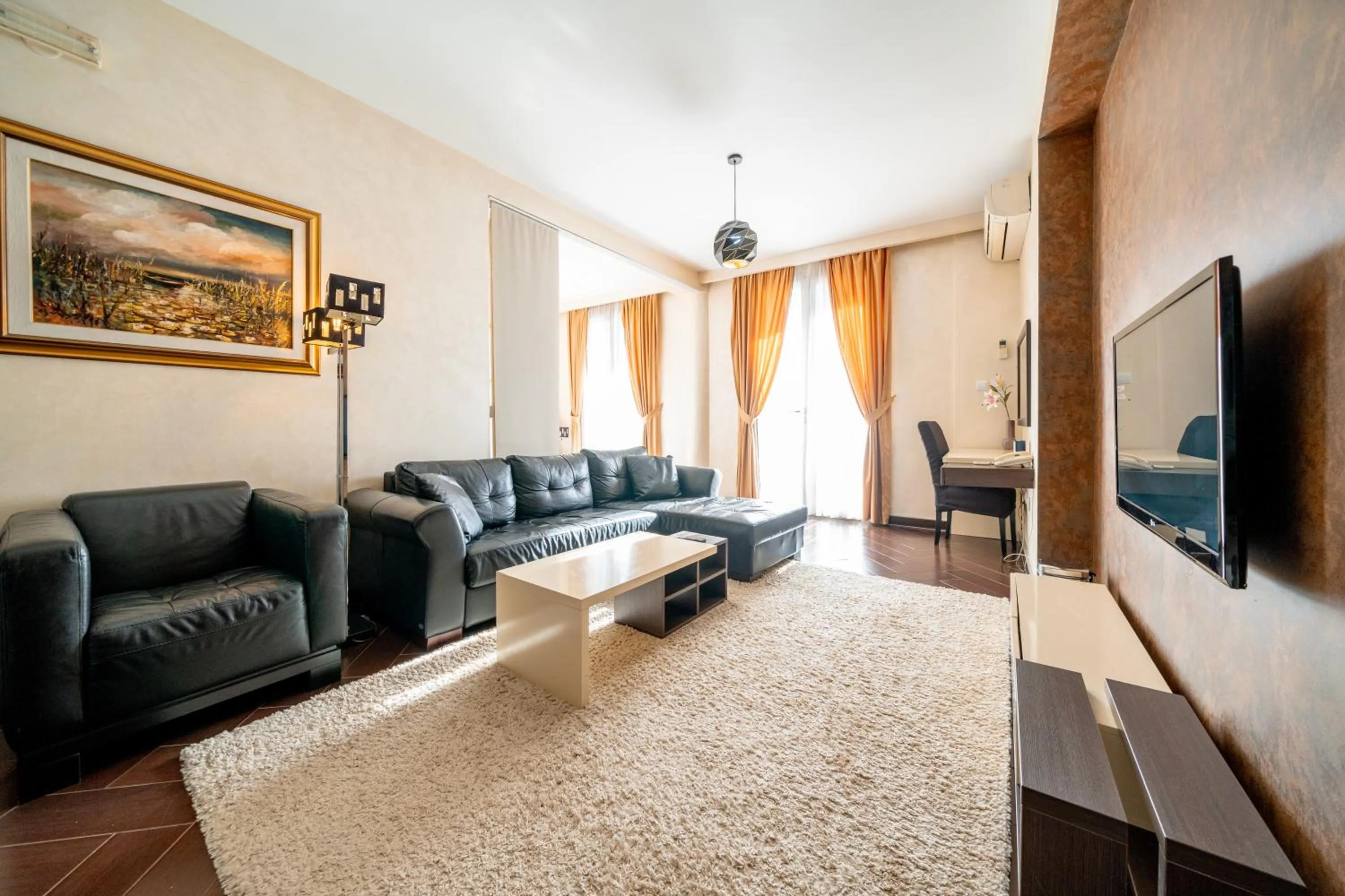 Living room in Hotel Alexandar Lux