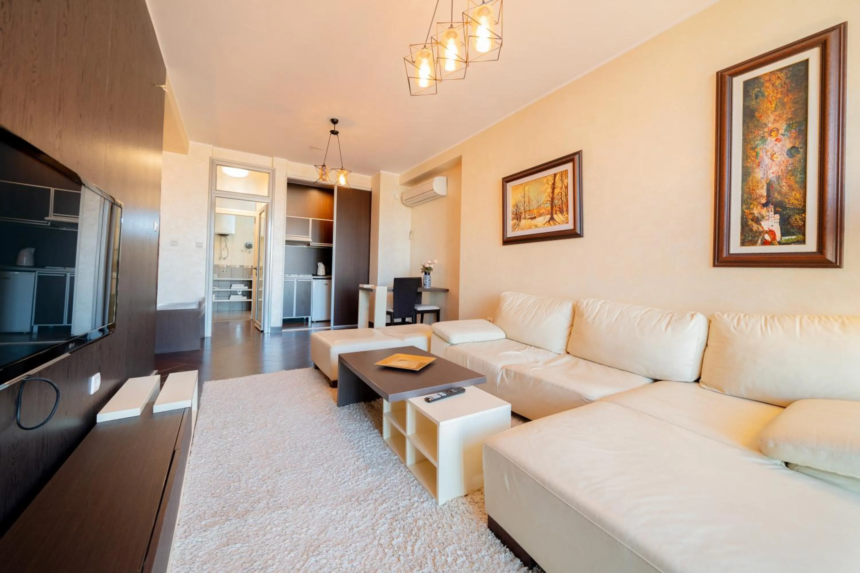 Living room in Hotel Alexandar Lux