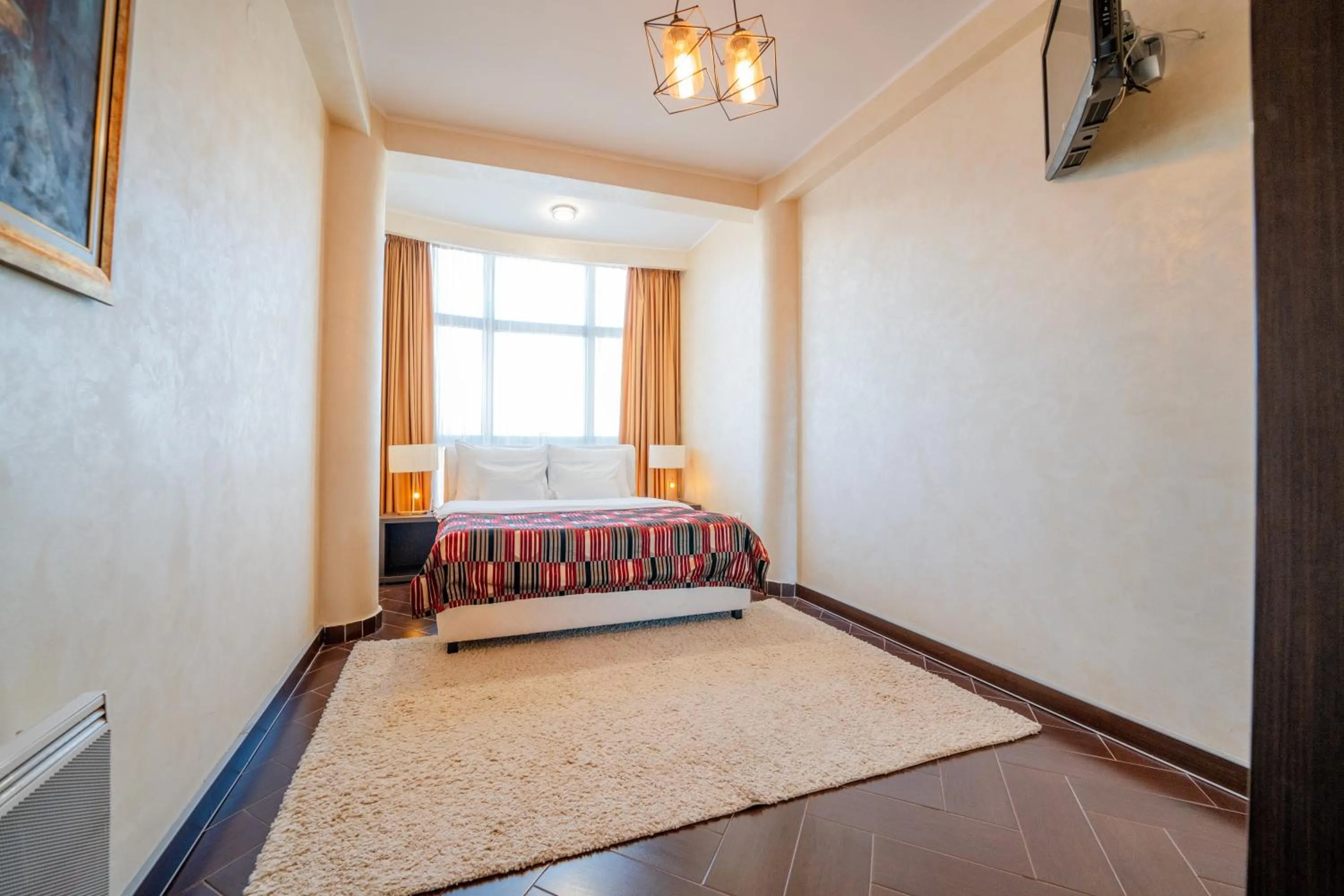 Bed in Hotel Alexandar Lux