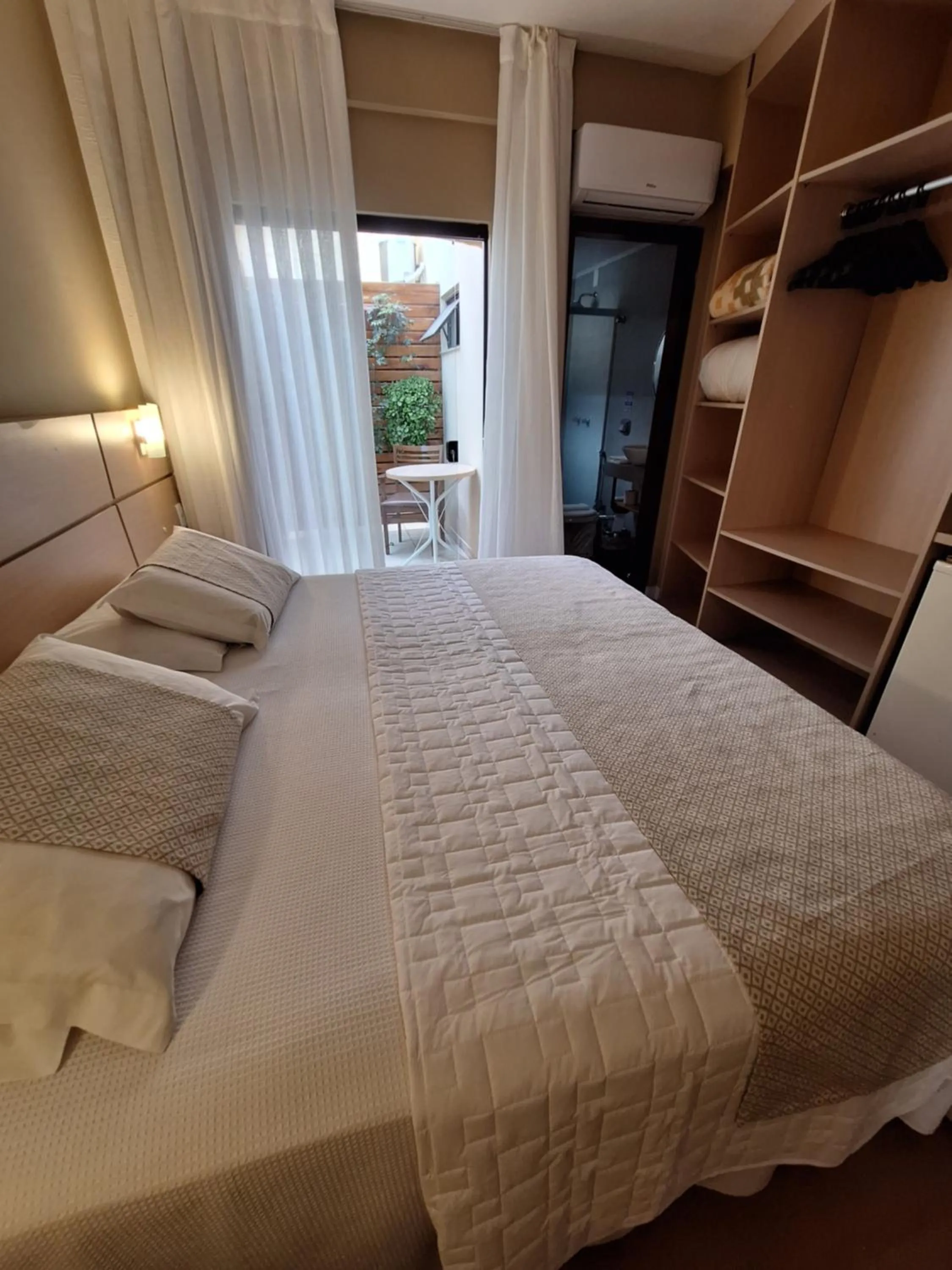 Bed in Hotel Joao de Barro