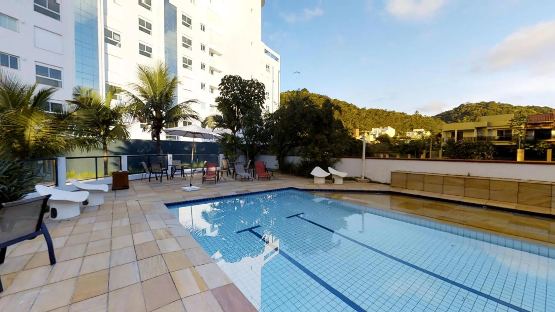 Swimming pool in Hotel Joao de Barro