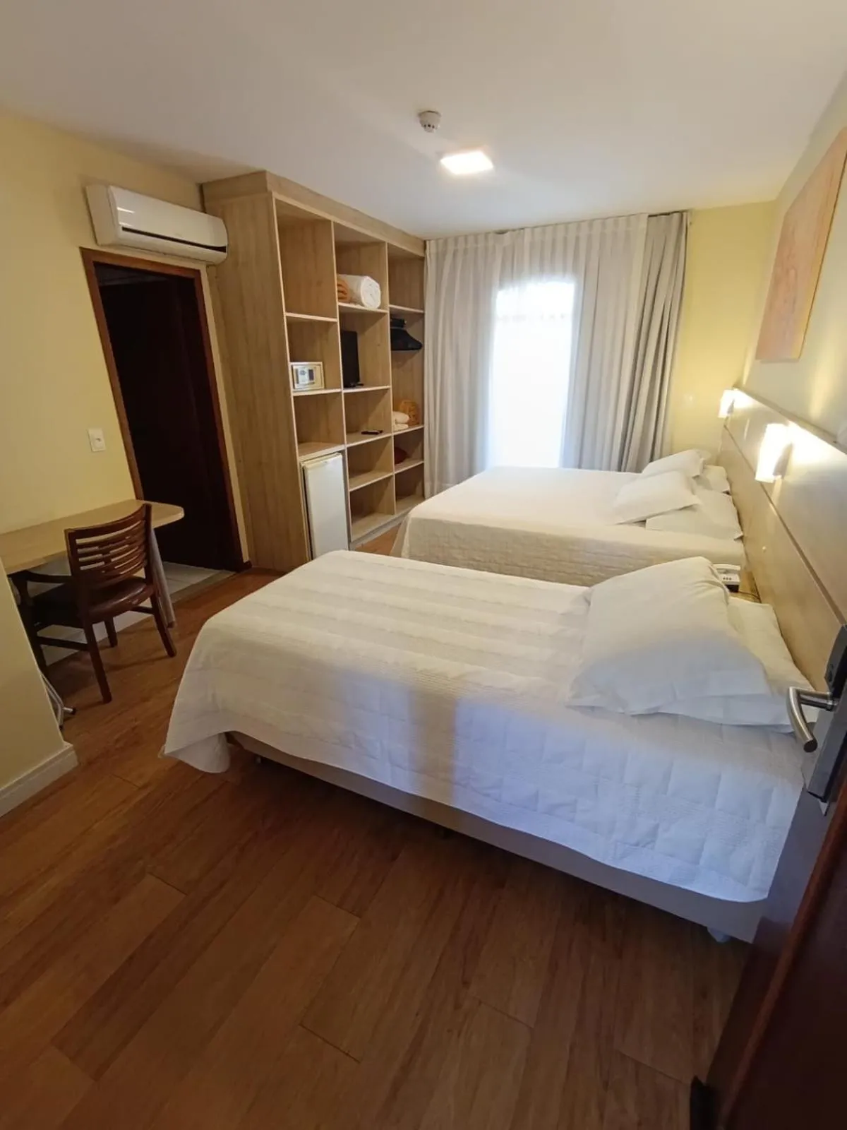 Bed in Hotel Joao de Barro