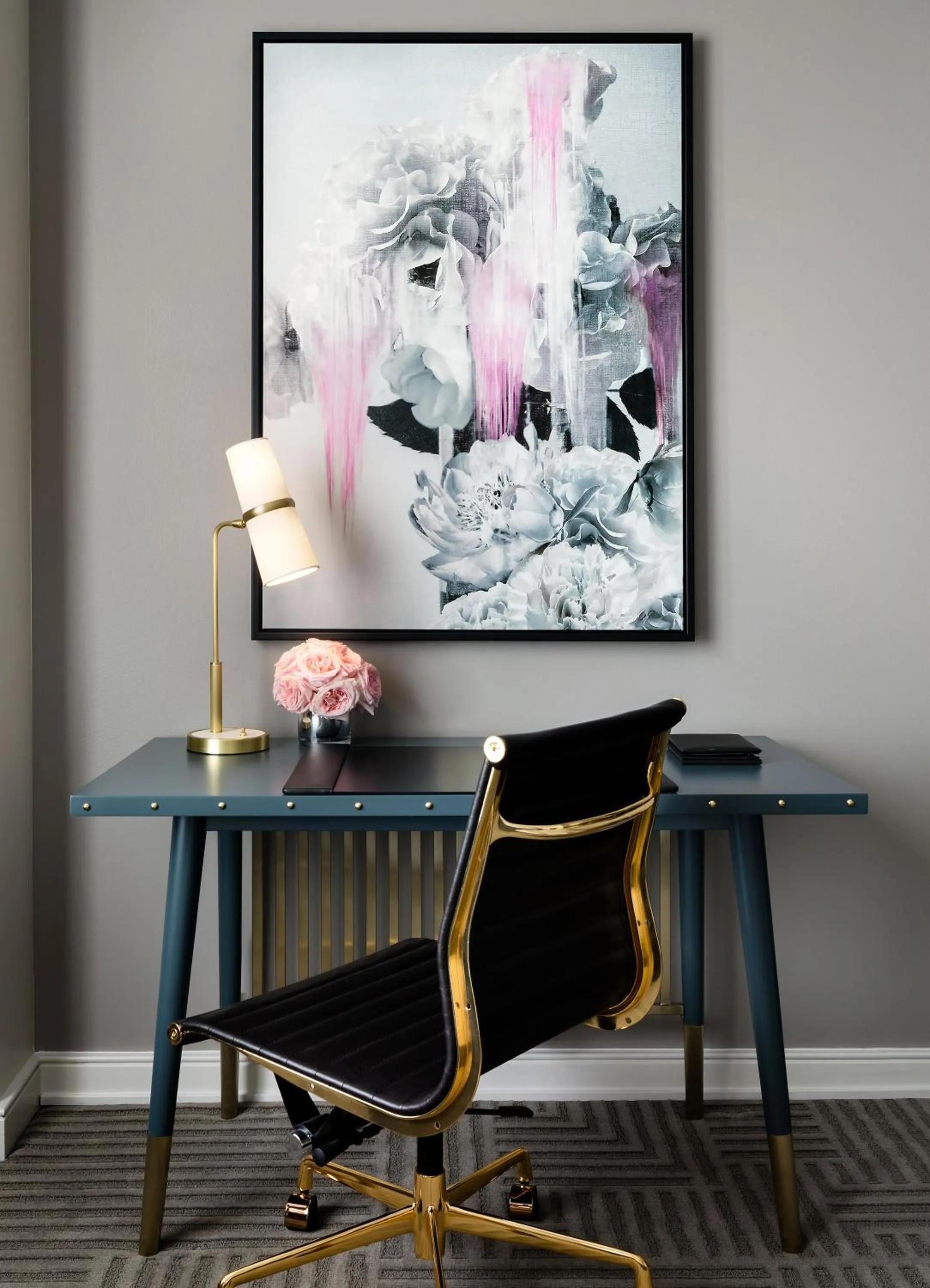 Decorative detail in The Gwen, a Luxury Collection Hotel, Michigan Avenue Chicago