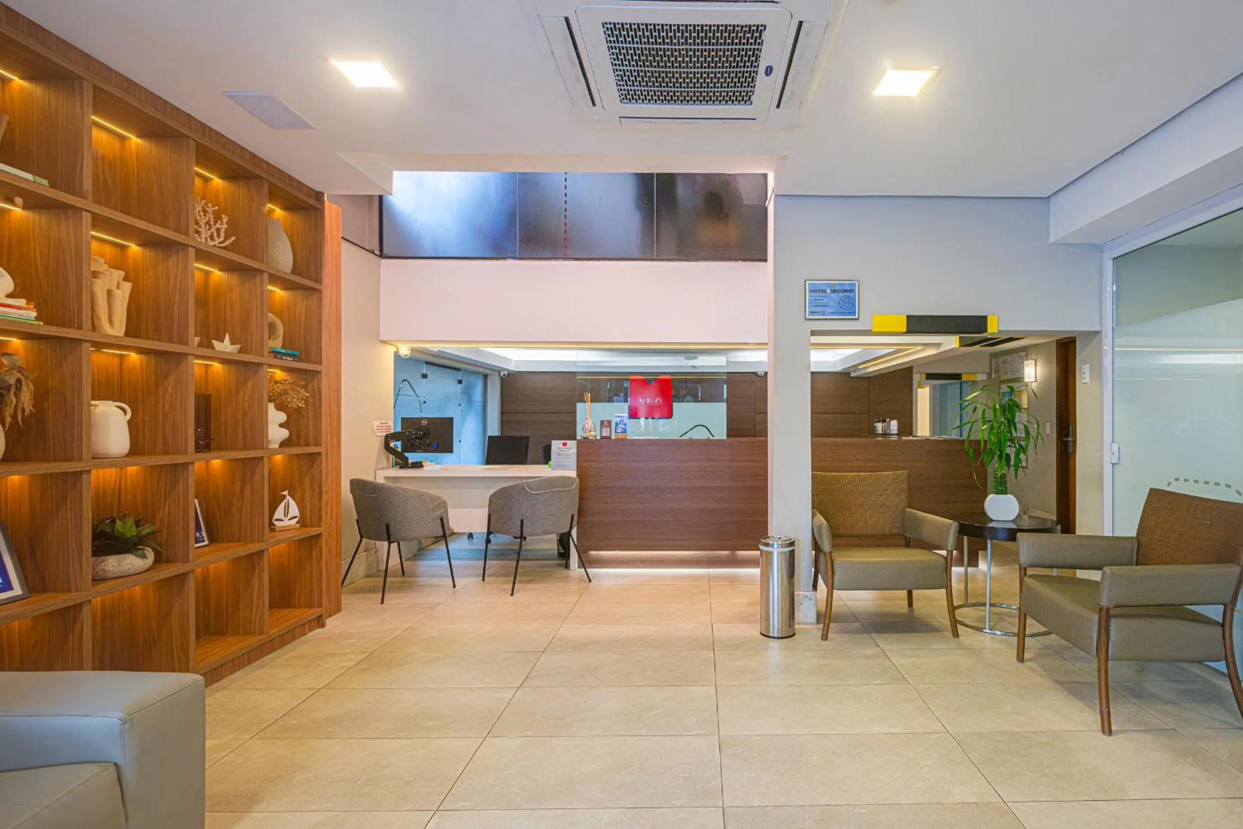 Lobby or reception in Hotel Melo