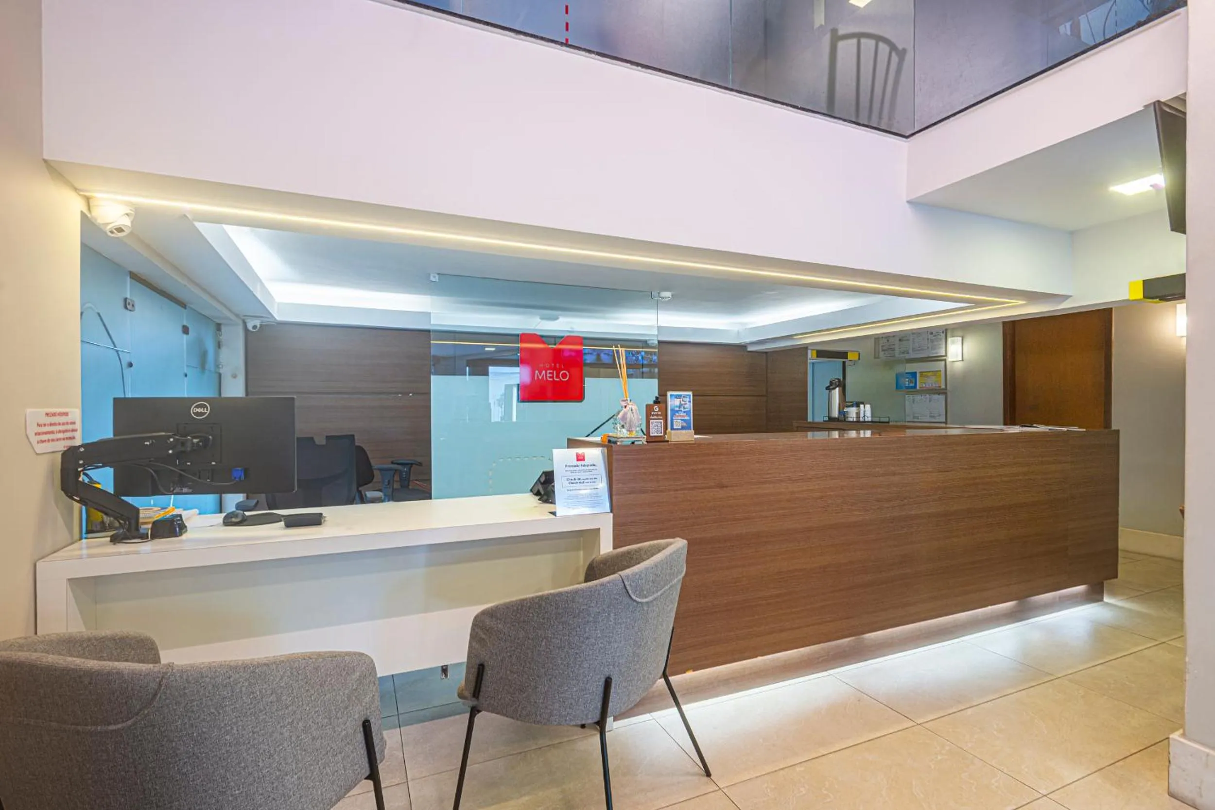 Lobby or reception in Hotel Melo