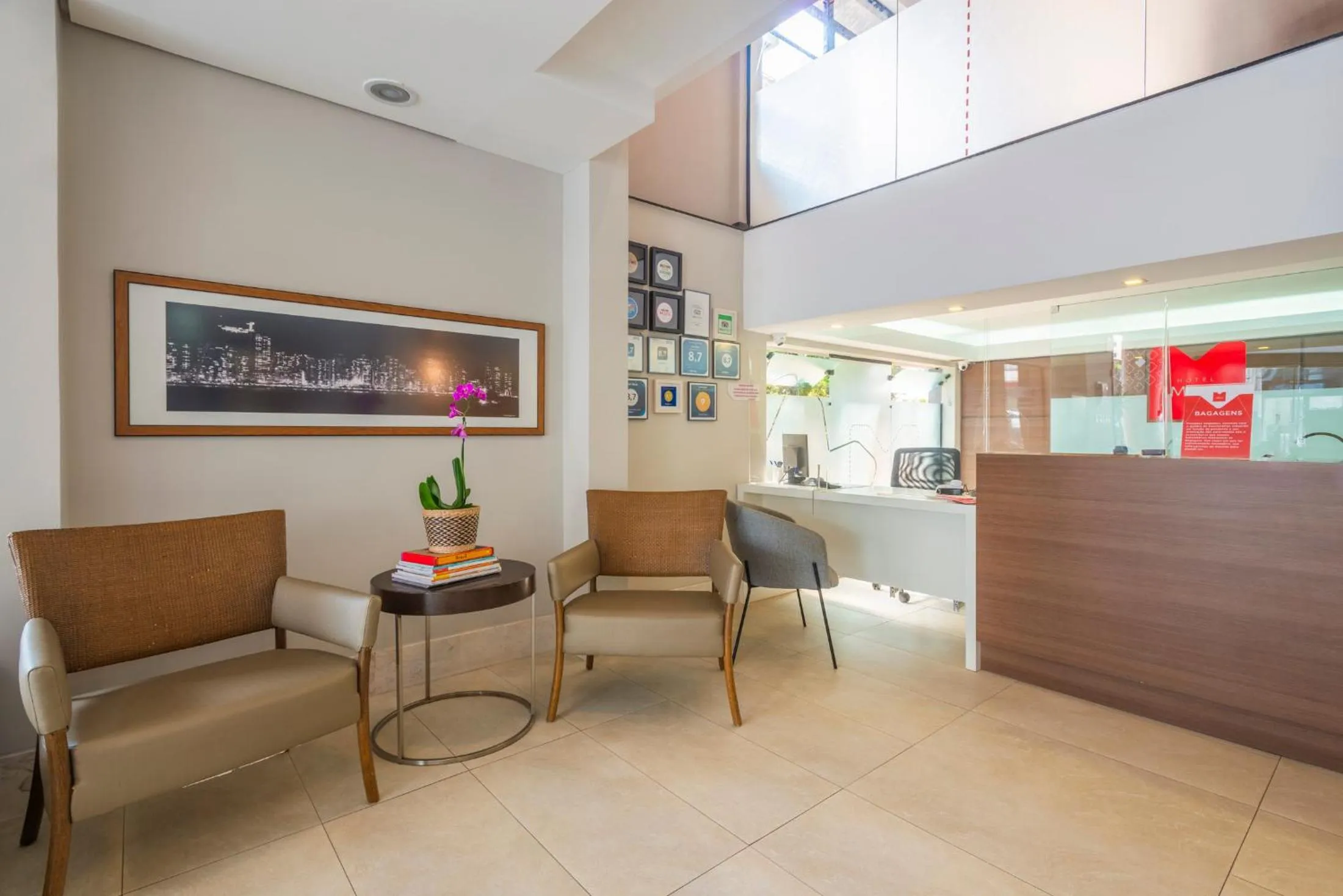 Lobby or reception in Hotel Melo