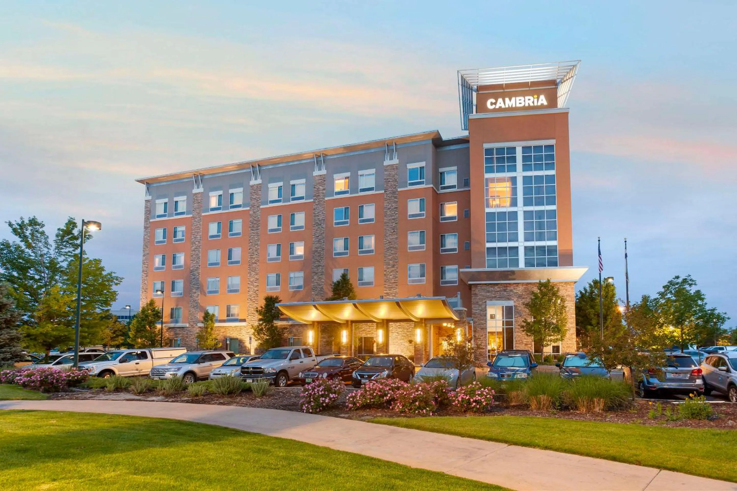 Property building in Cambria Hotel Denver International Airport