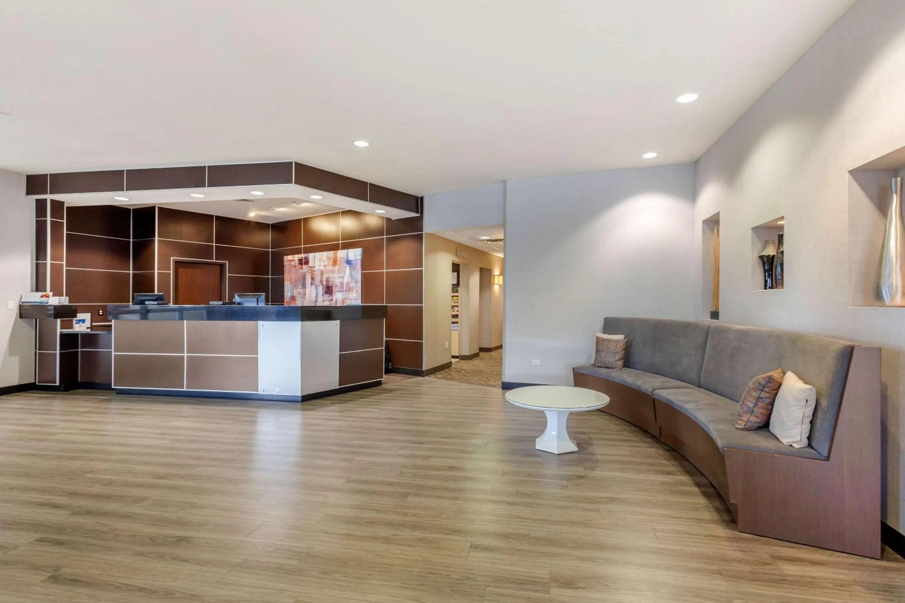 Lobby or reception in Cambria Hotel Denver International Airport