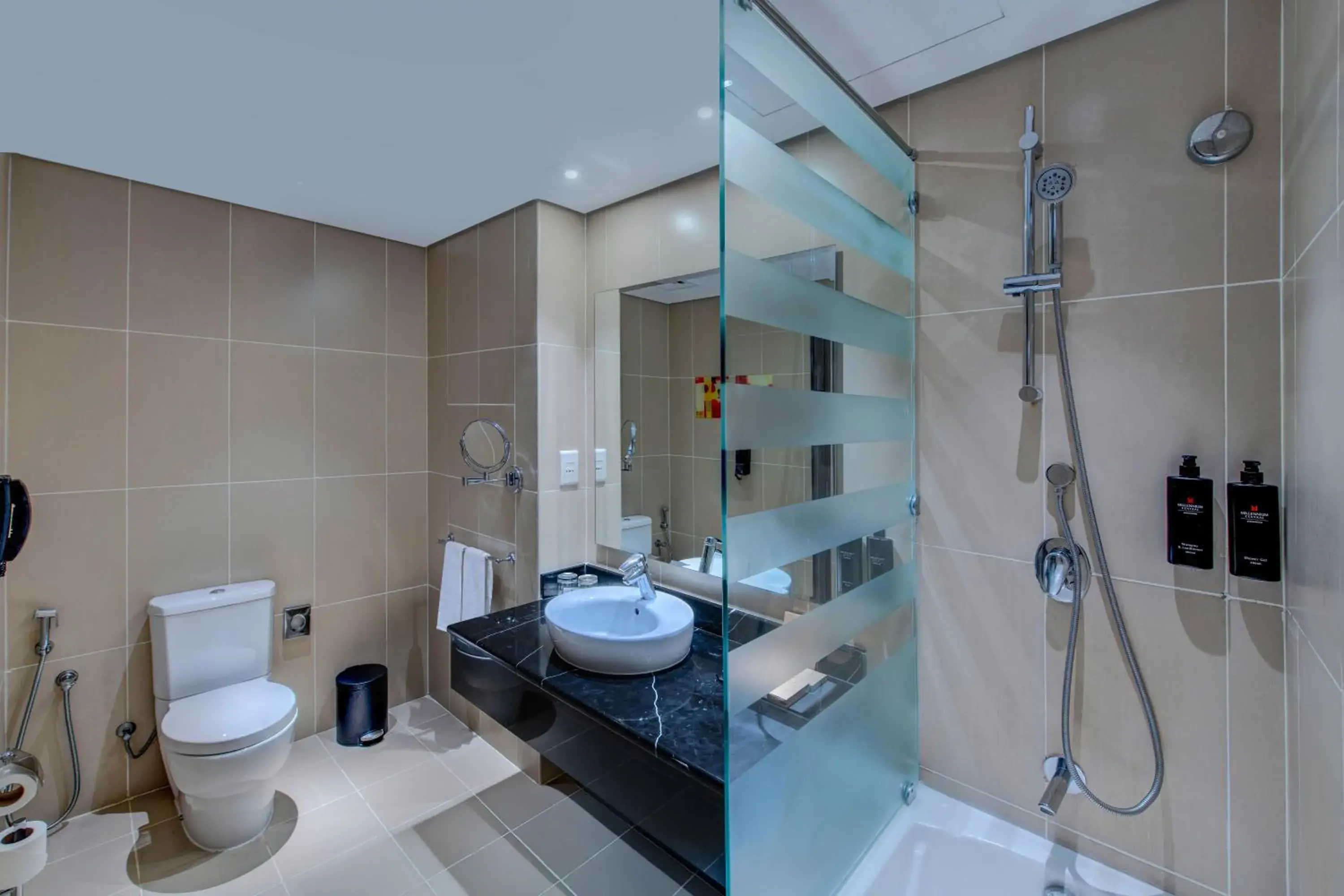 Business Class Room with Queen Bed (Canal View) in Millennium Central Downtown - Dubai Business Class Room with Queen Bed (Canal View) in Millennium Central Downtown - Dubai