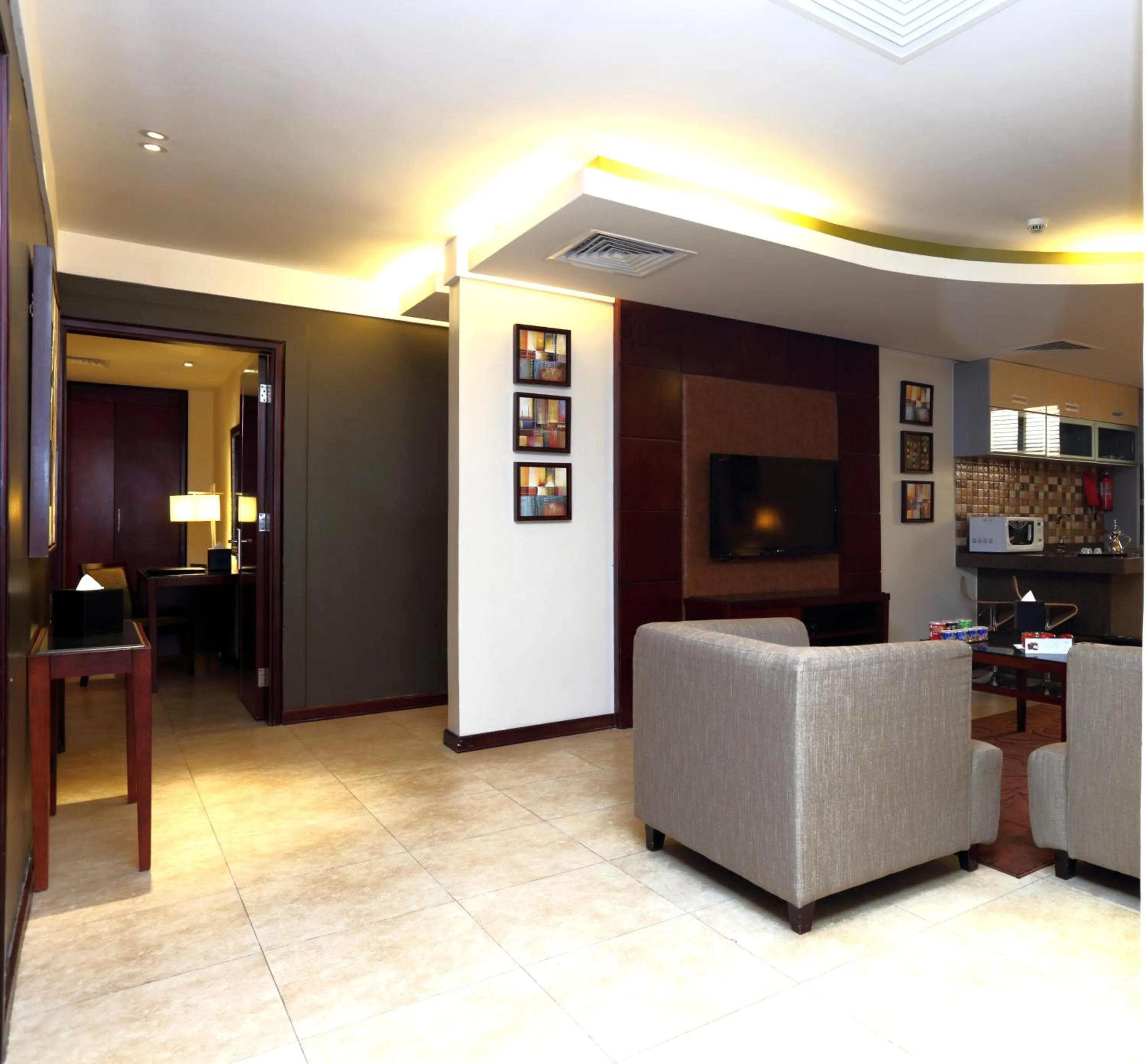 Living room in Boudl Gardenia Resort