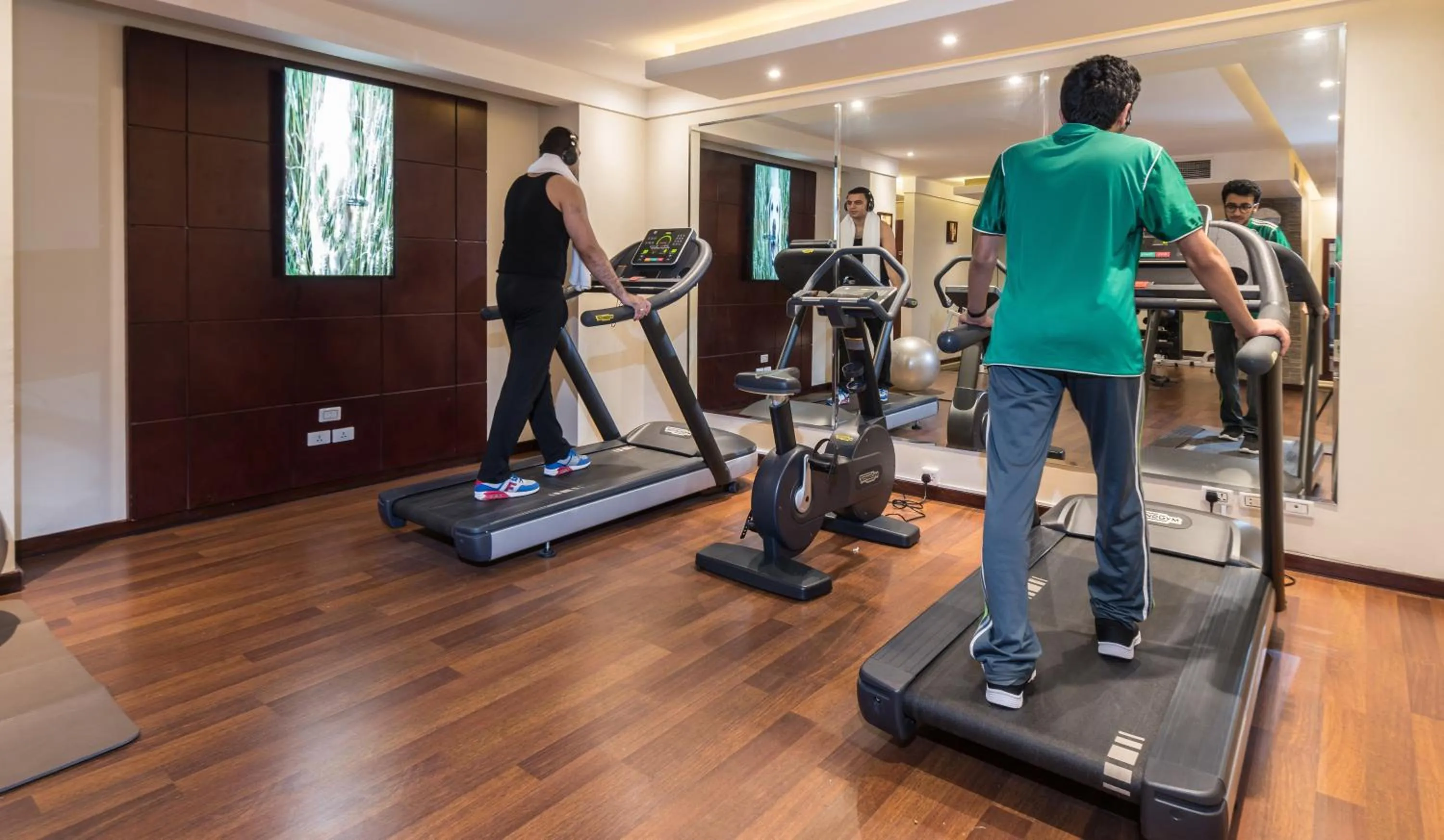 Fitness centre/facilities in Boudl Gardenia Resort