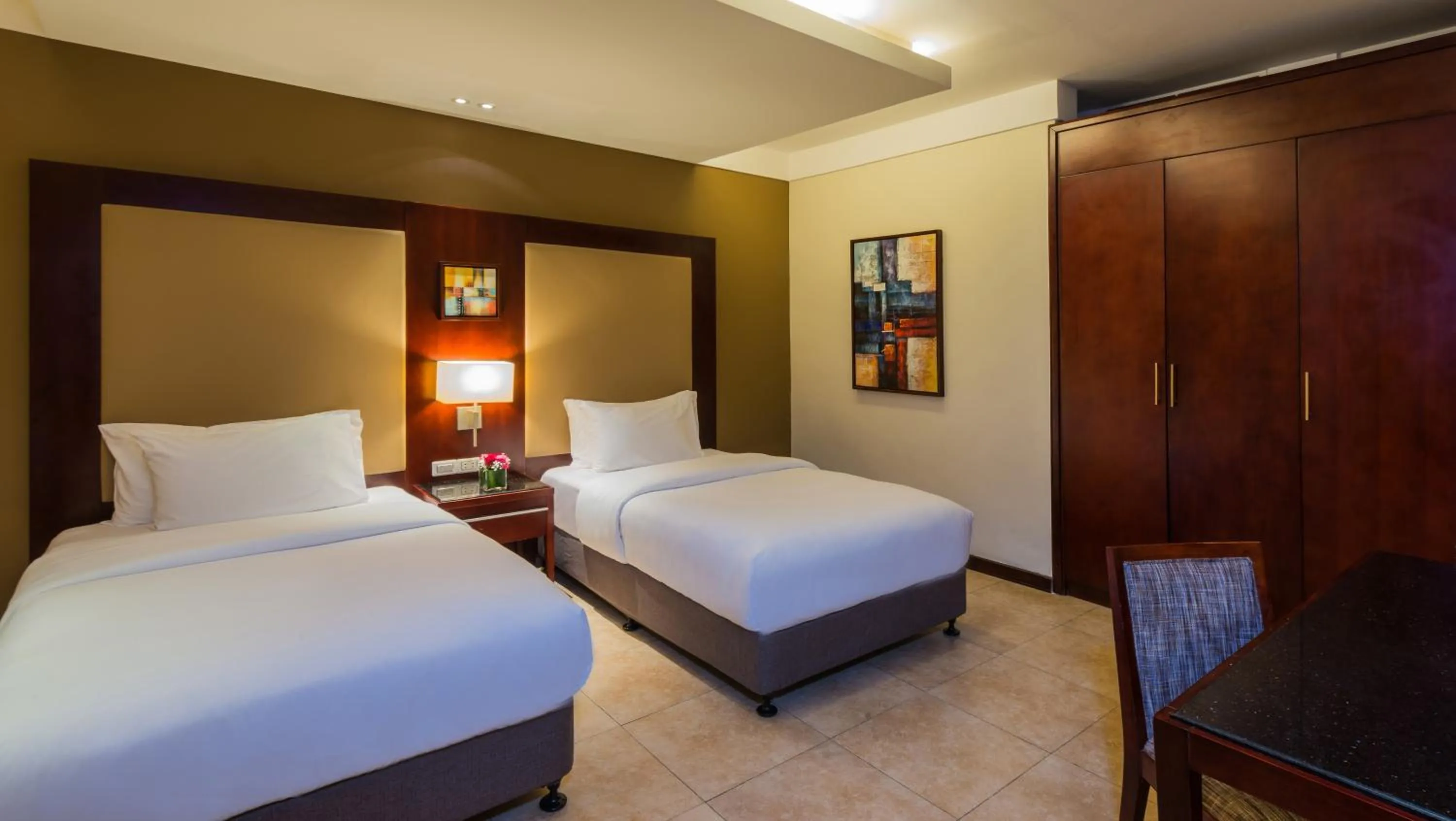 Bed in Boudl Gardenia Resort