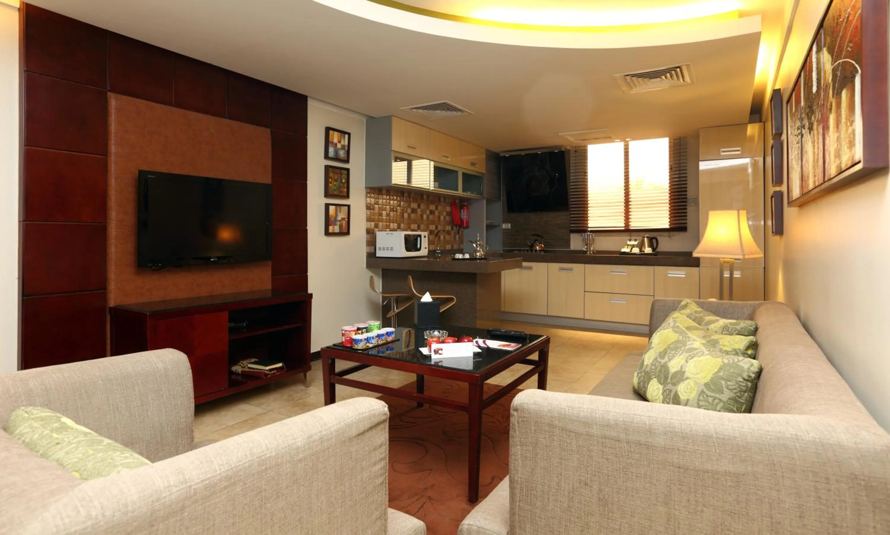 Living room in Boudl Gardenia Resort