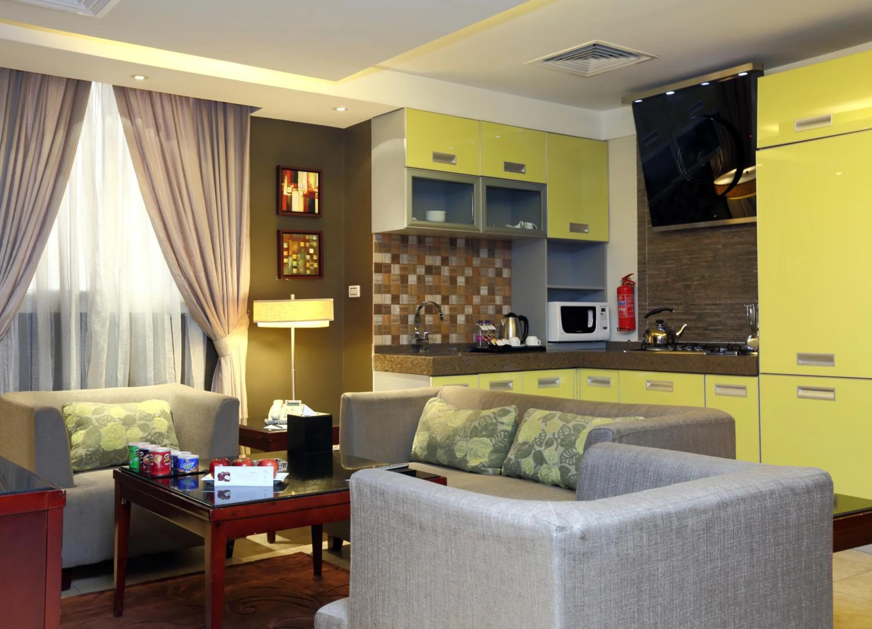 Living room in Boudl Gardenia Resort