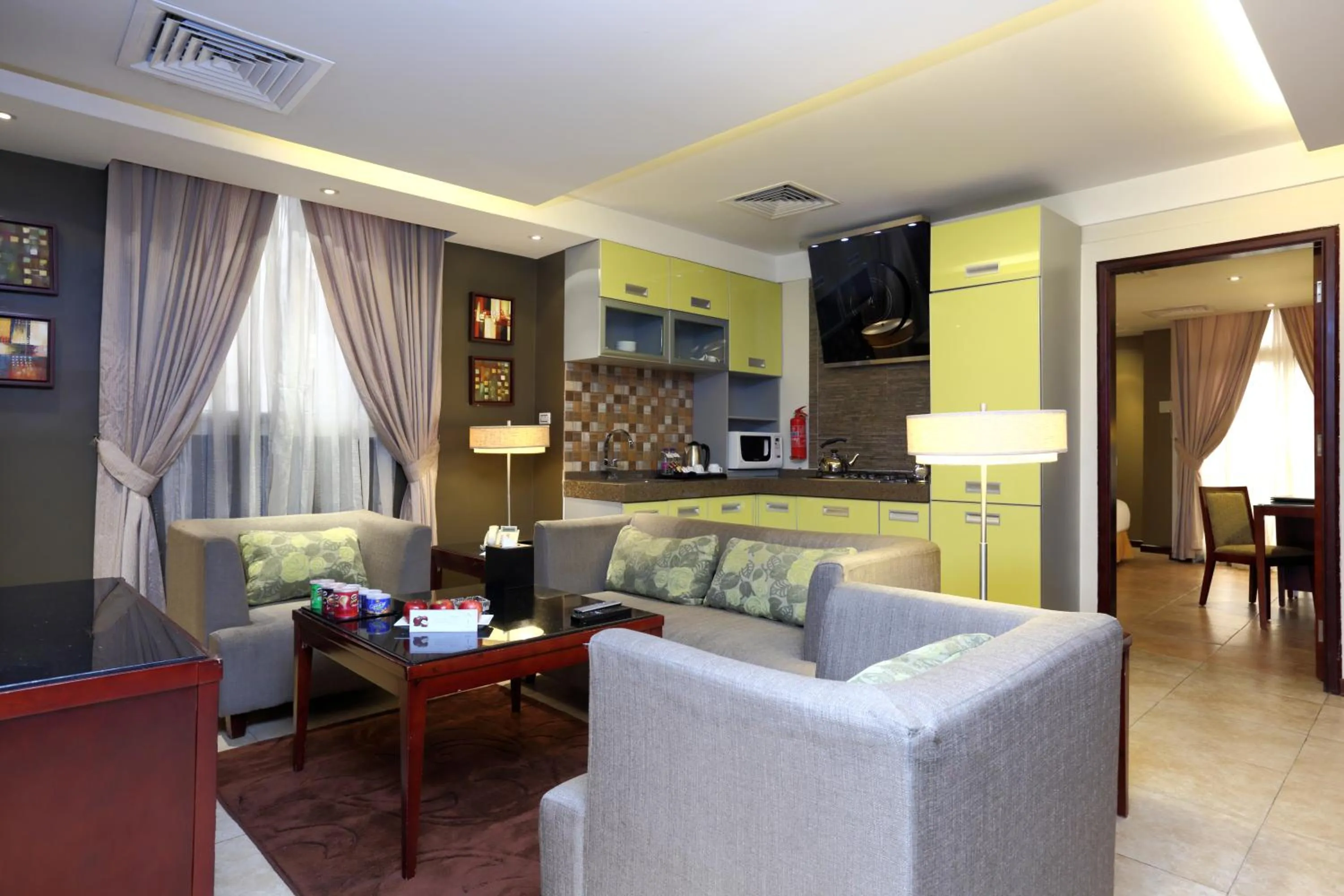 Living room in Boudl Gardenia Resort