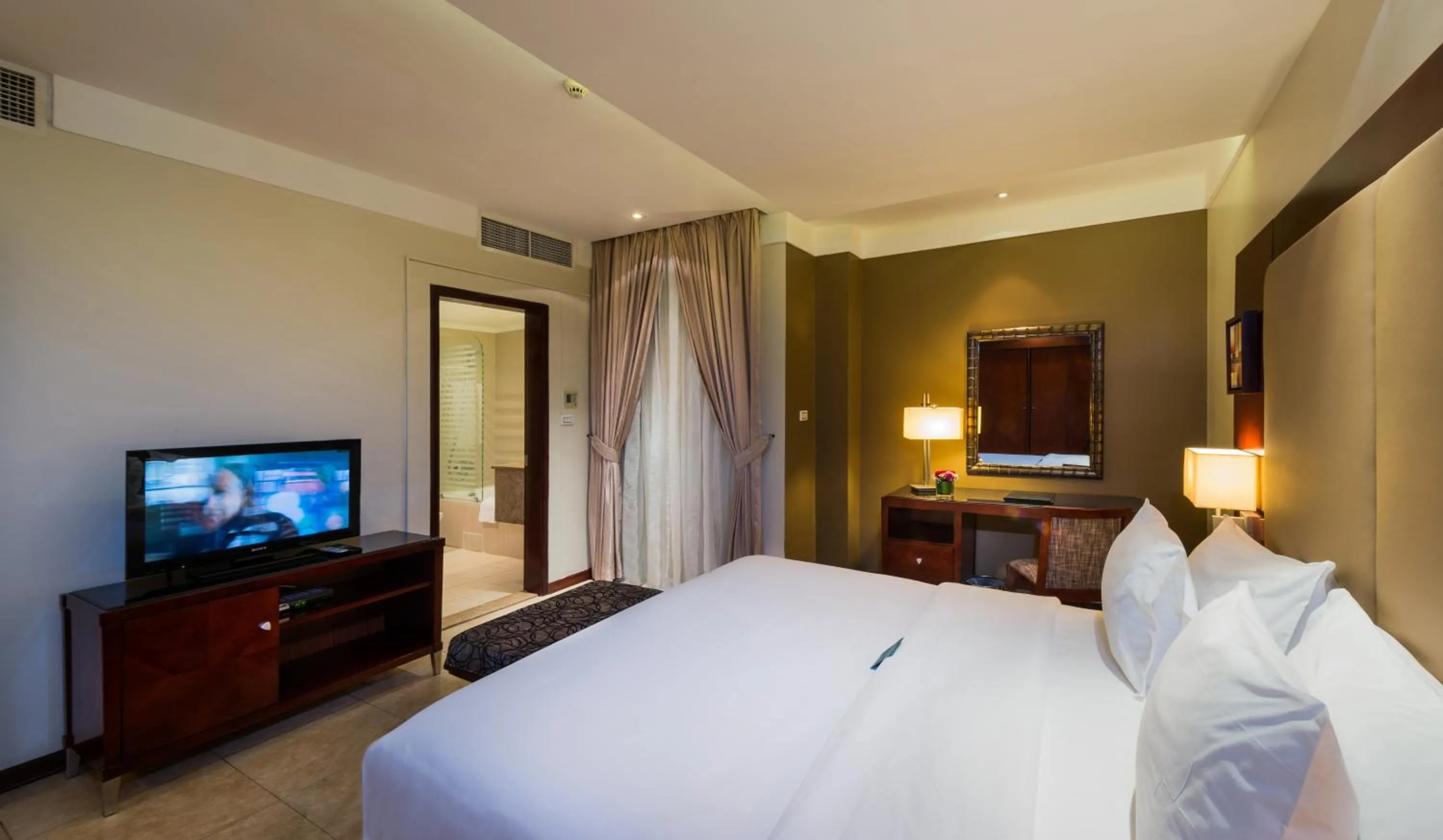 Bed in Boudl Gardenia Resort