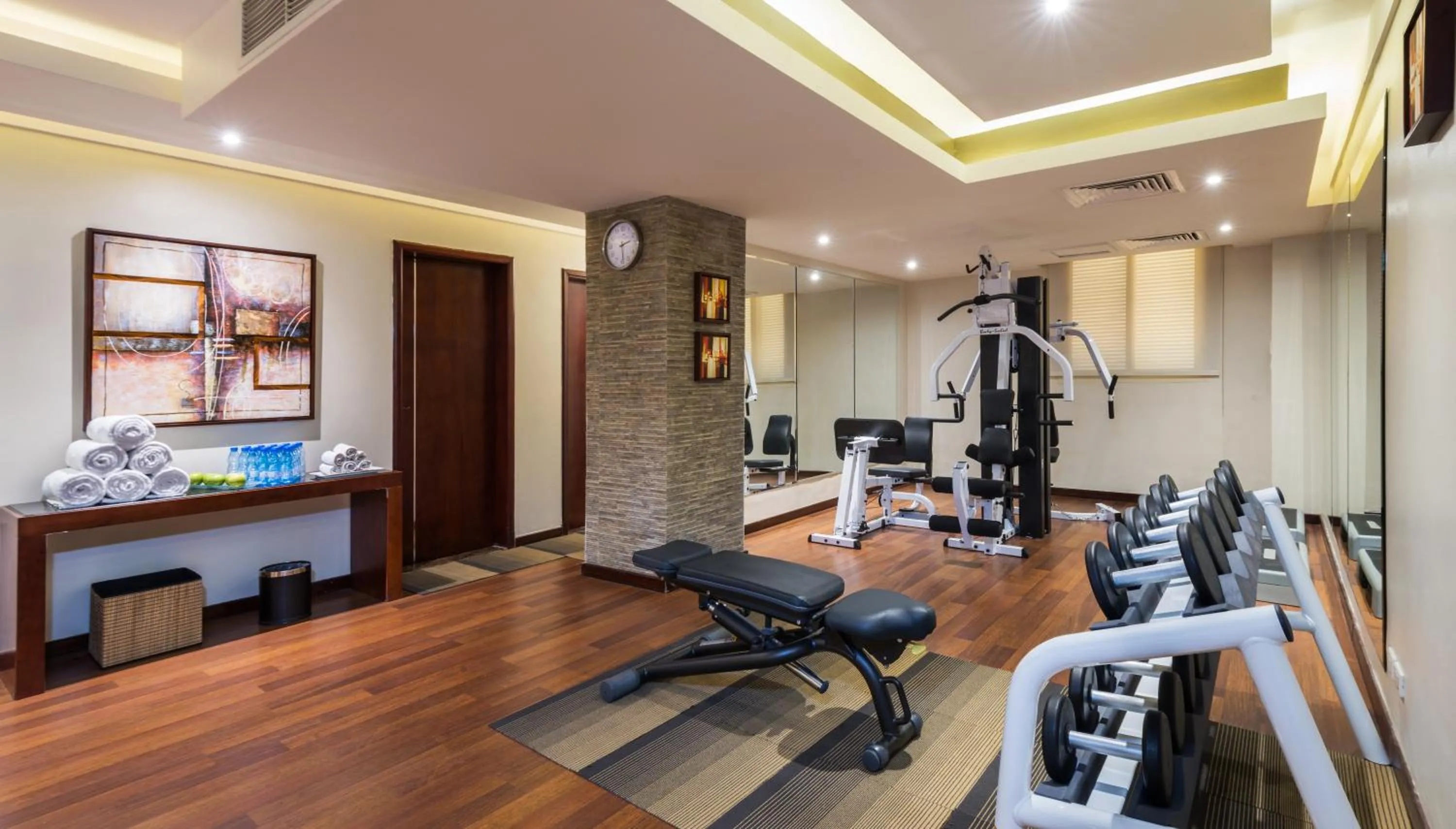 Fitness centre/facilities in Boudl Gardenia Resort