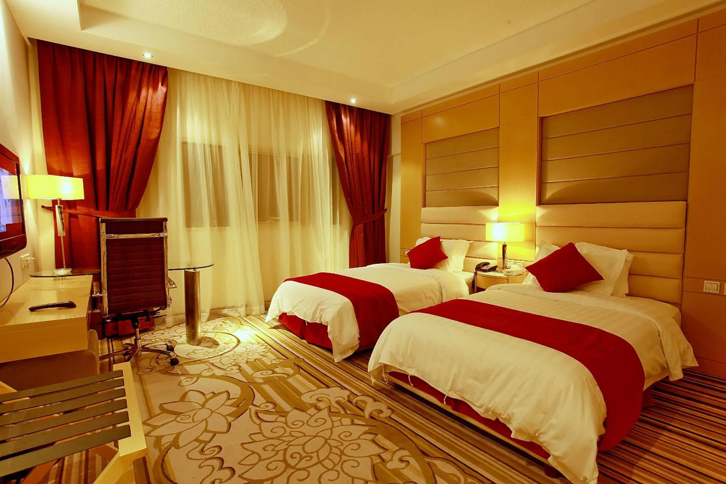 Bed in Coral Olaya Hotel Riyadh
