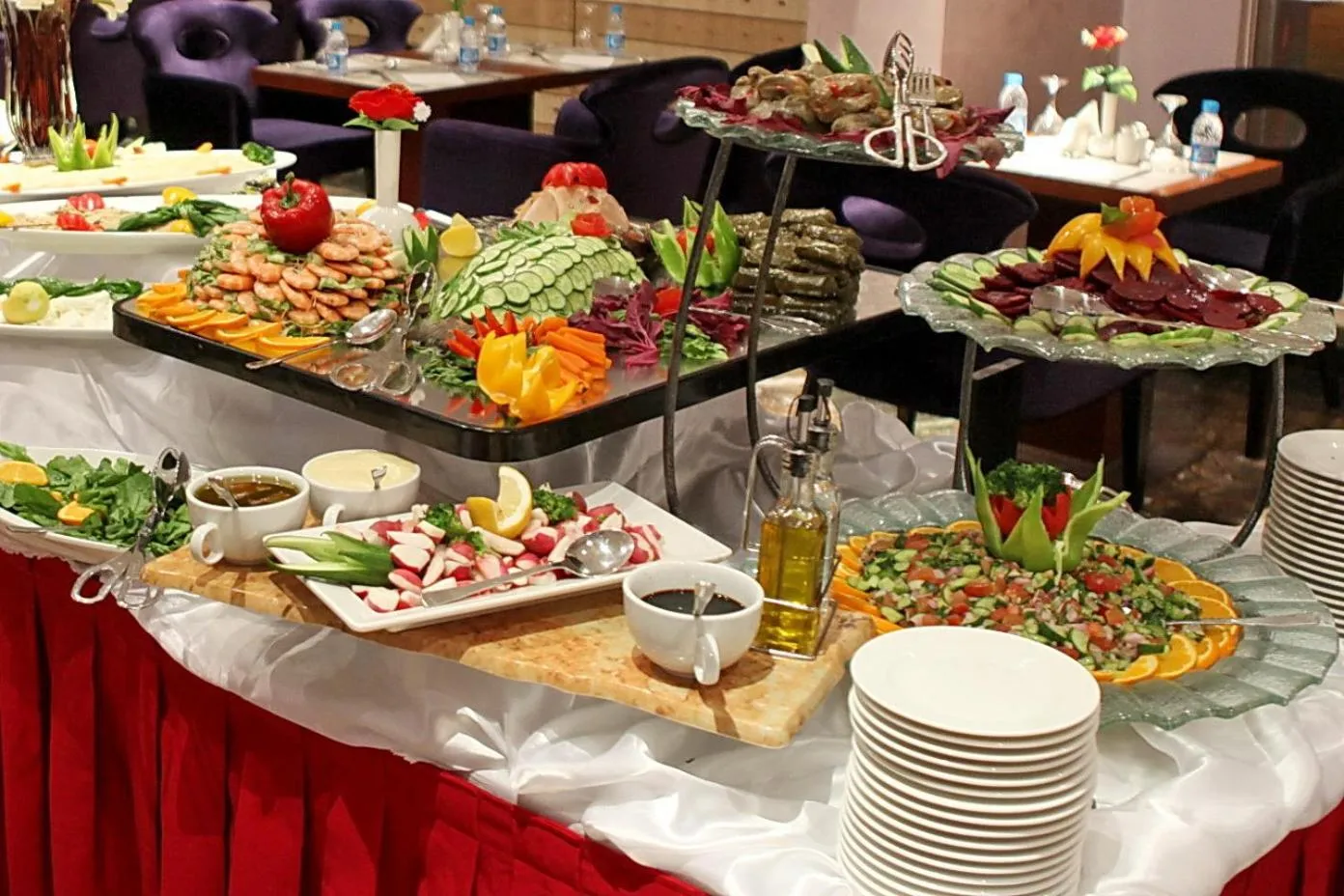 Food and drinks in Coral Olaya Hotel Riyadh