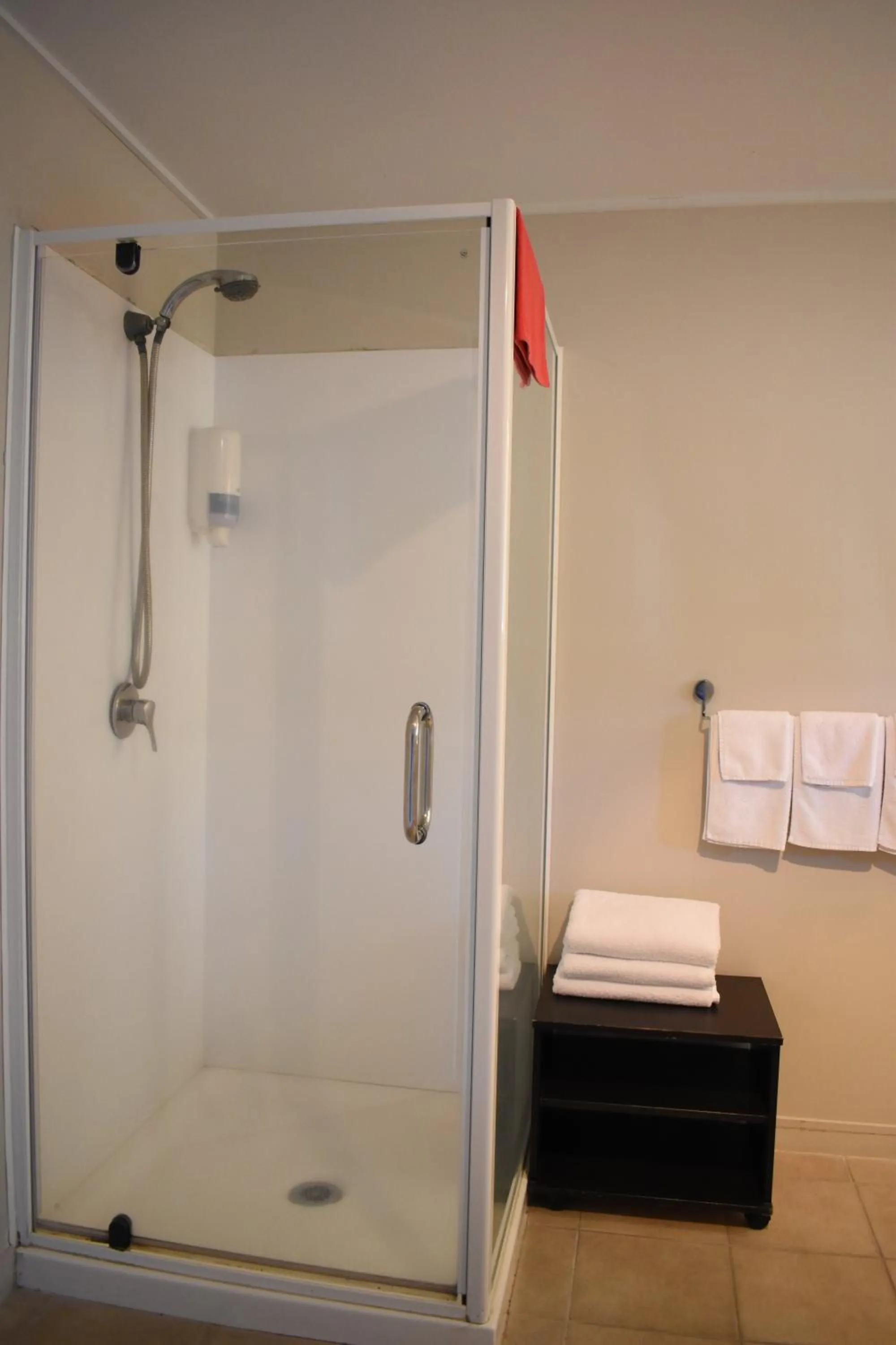 Shower in Devonwood Motel