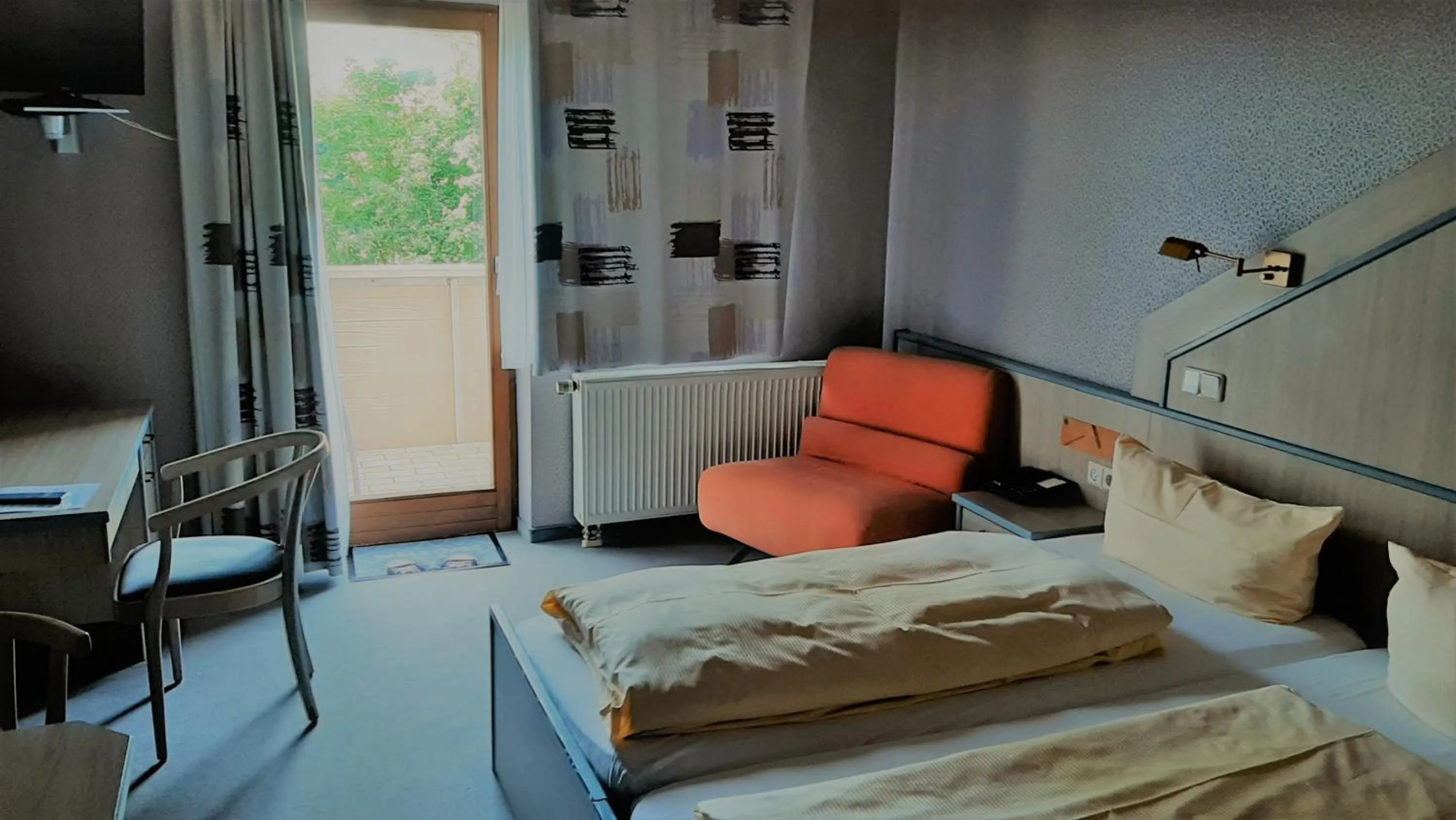 Photo of the whole room, Bed in Landgasthof Schwarz