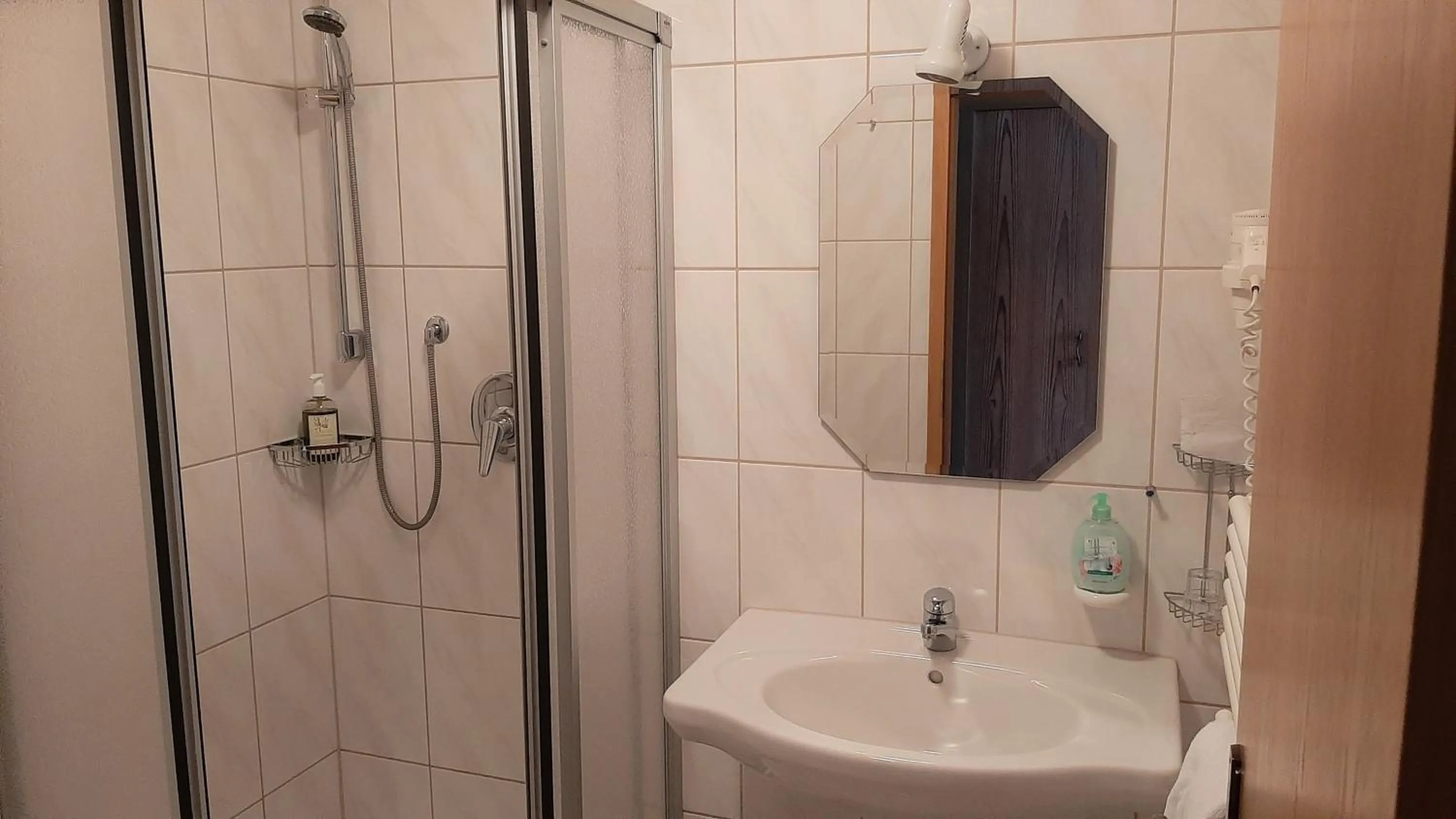 Bathroom in Landgasthof Schwarz