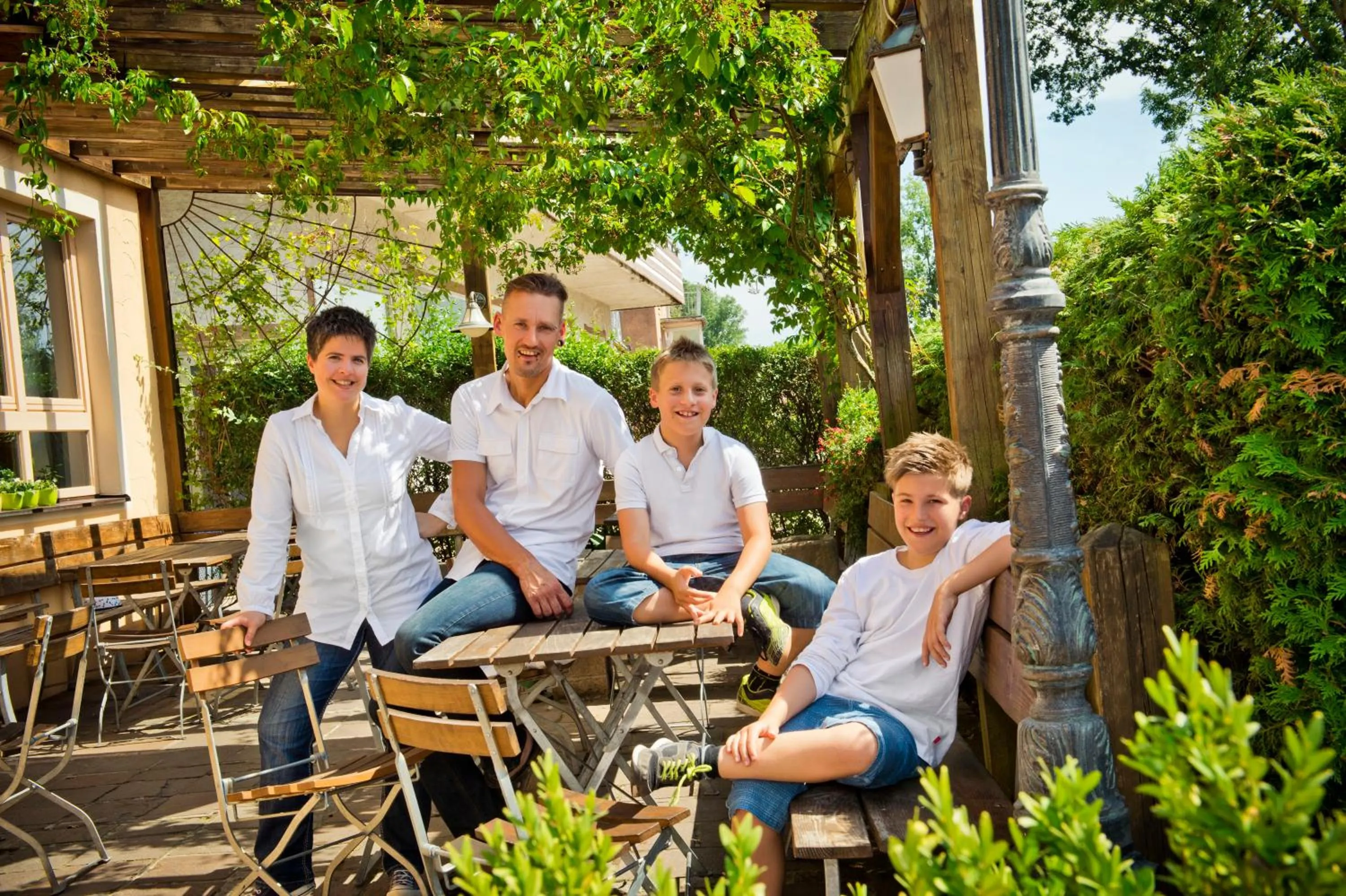 Family in Landgasthof Schwarz